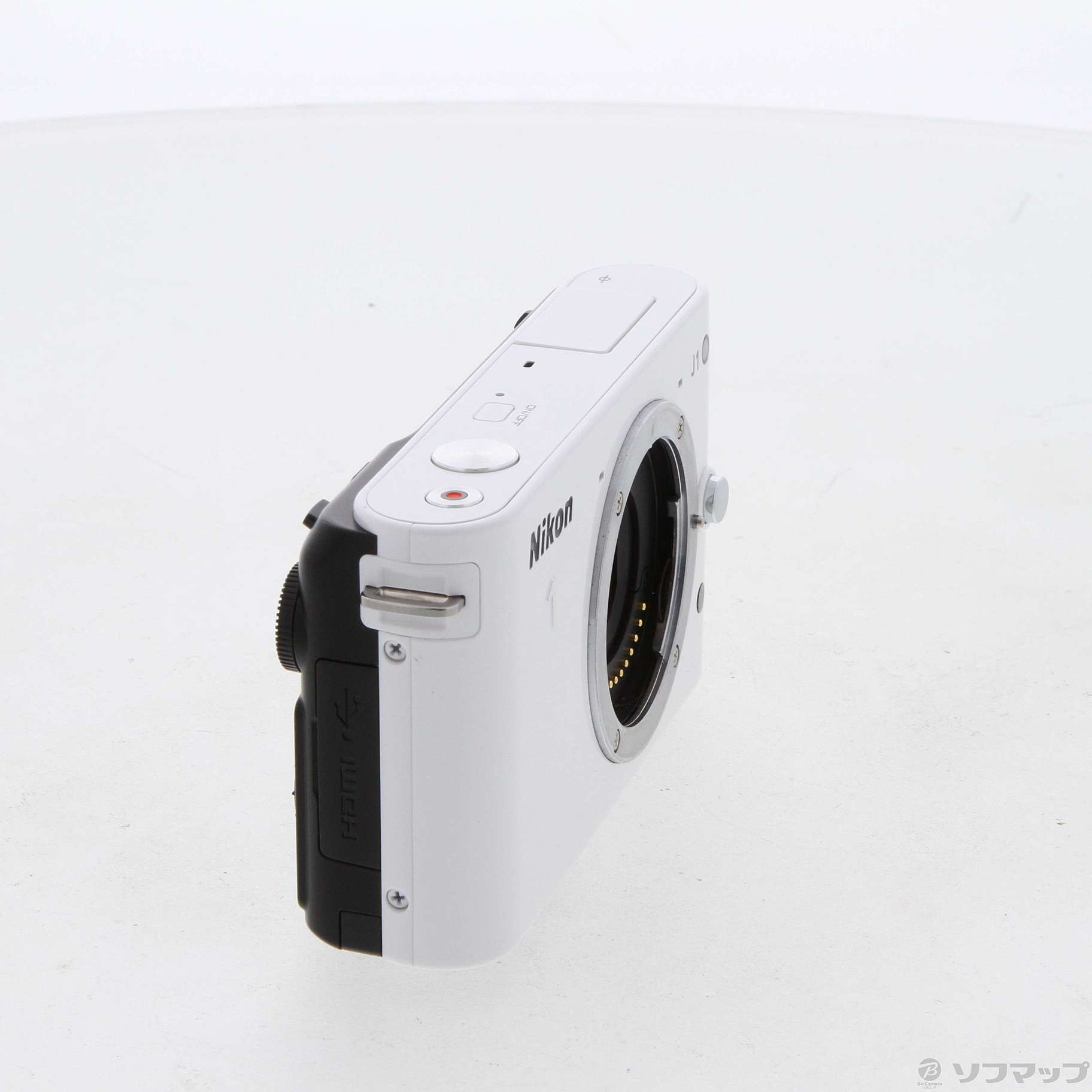 Nikon 1 J1 ホワイト ミラーレスカメラ