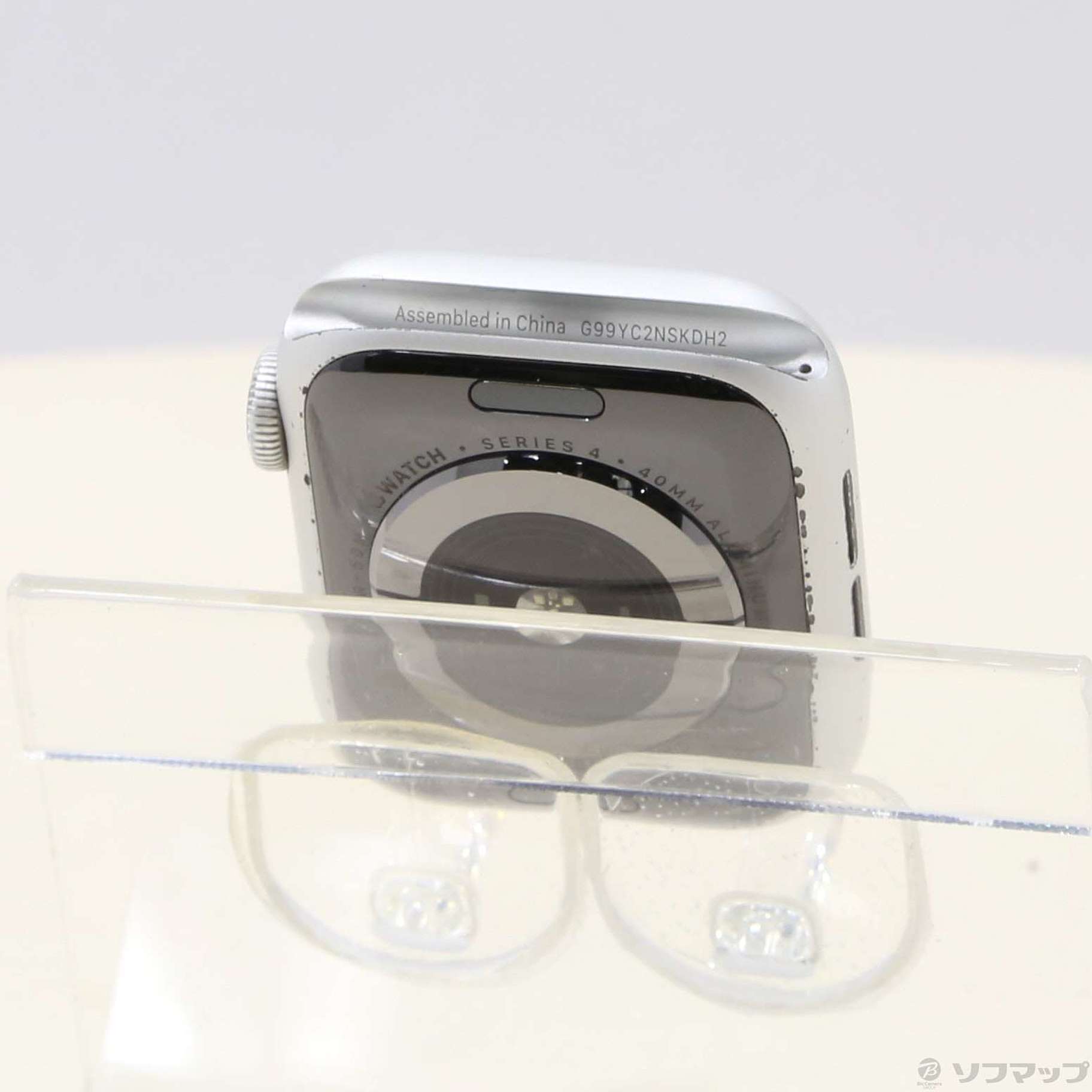 中古】Apple Watch Series 4 GPS 40mm シルバーアルミニウムケース