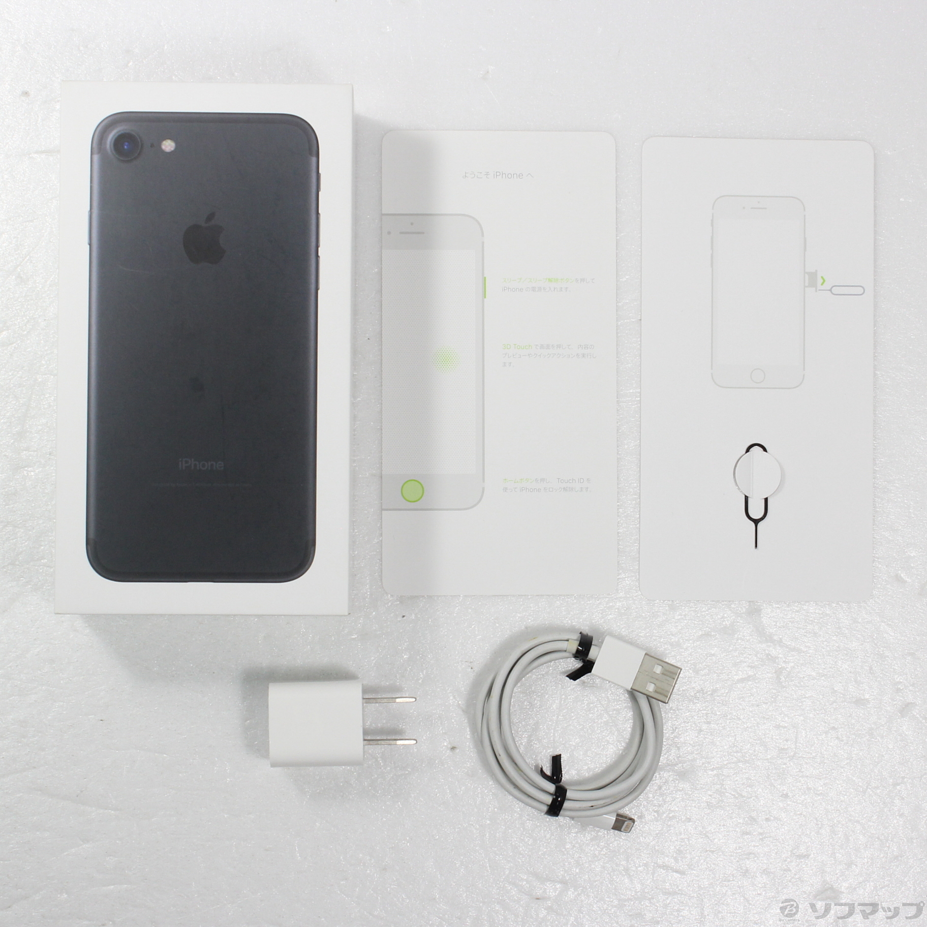 iPhone7 128GB au black 【バッテリー93%】