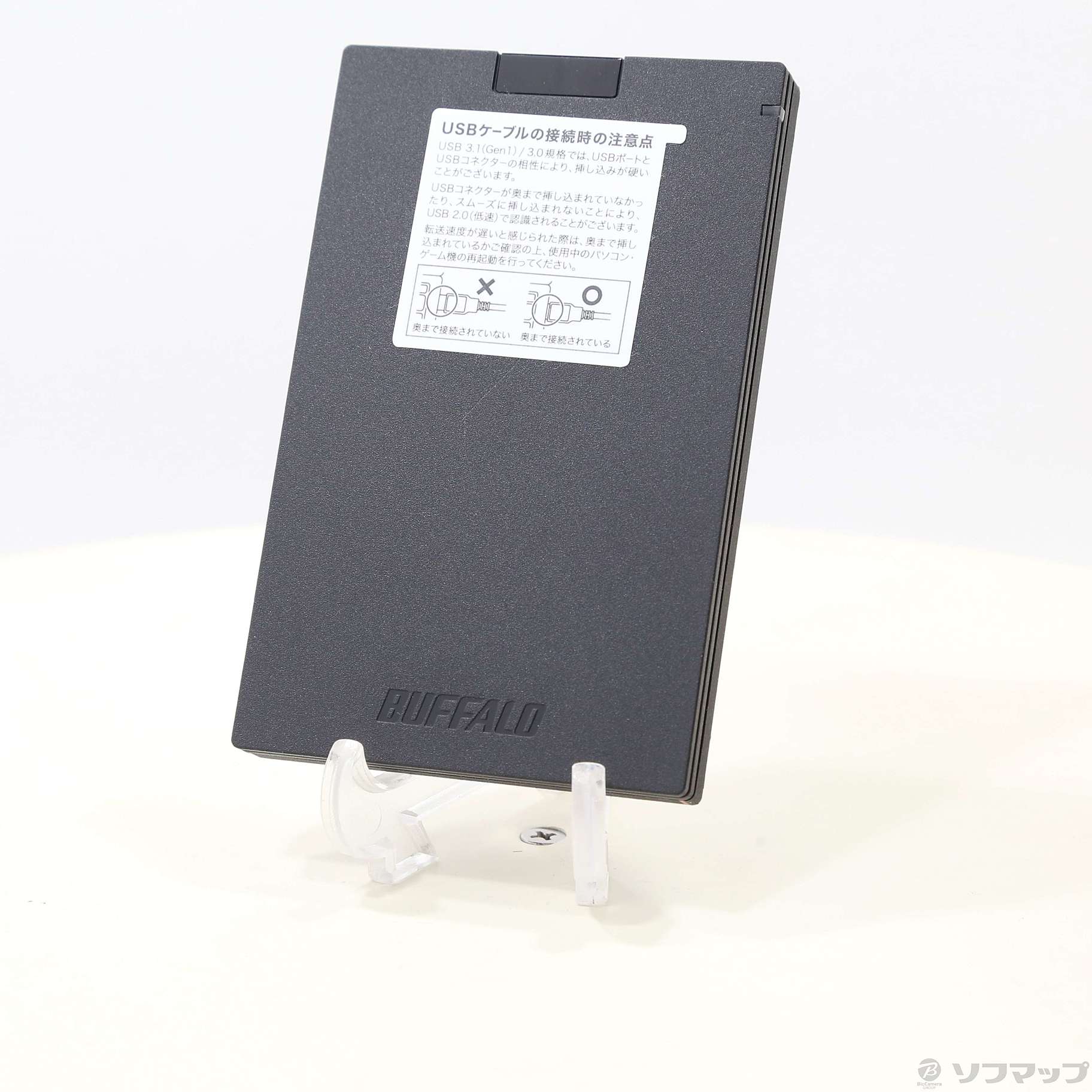 春夏新作BUFFALO SSD-PG480U3-BA 外付けハードディスク・ドライブ