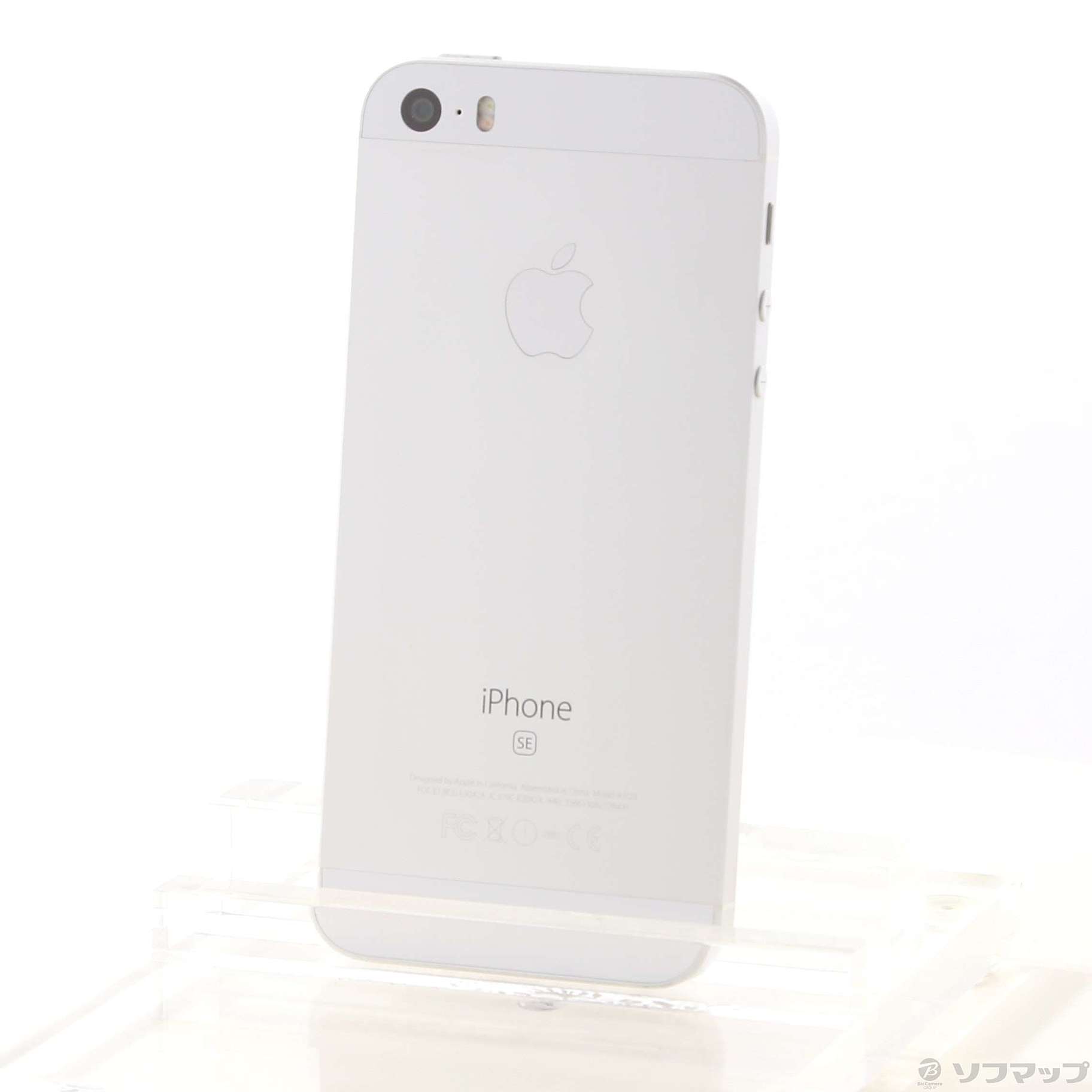 中古】iPhone SE 128GB シルバー MP872J／A SIMフリー [2133042435511