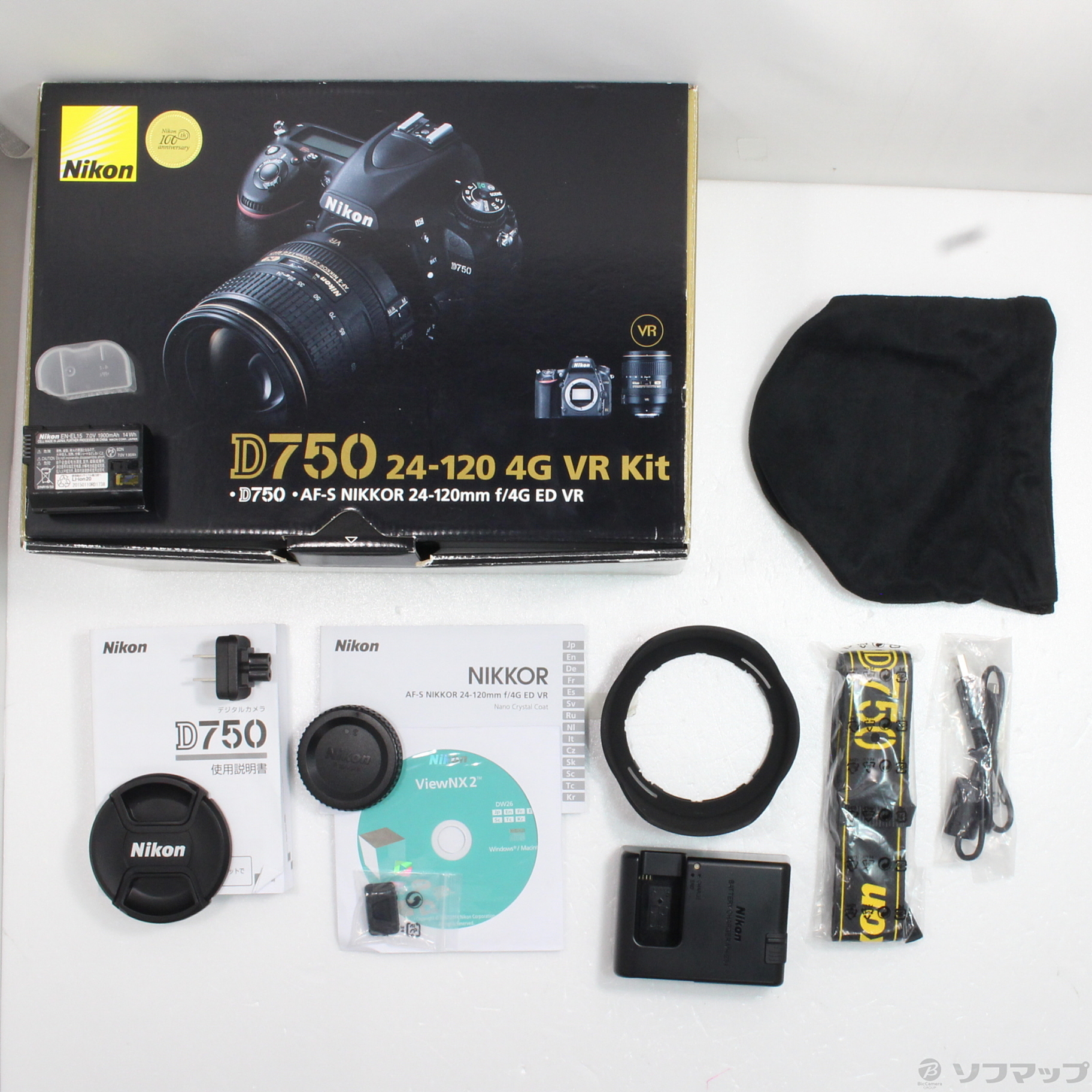 ◇【Nikon ニコン】D750 24-120 VR レンズキット デジタル一眼カメラ