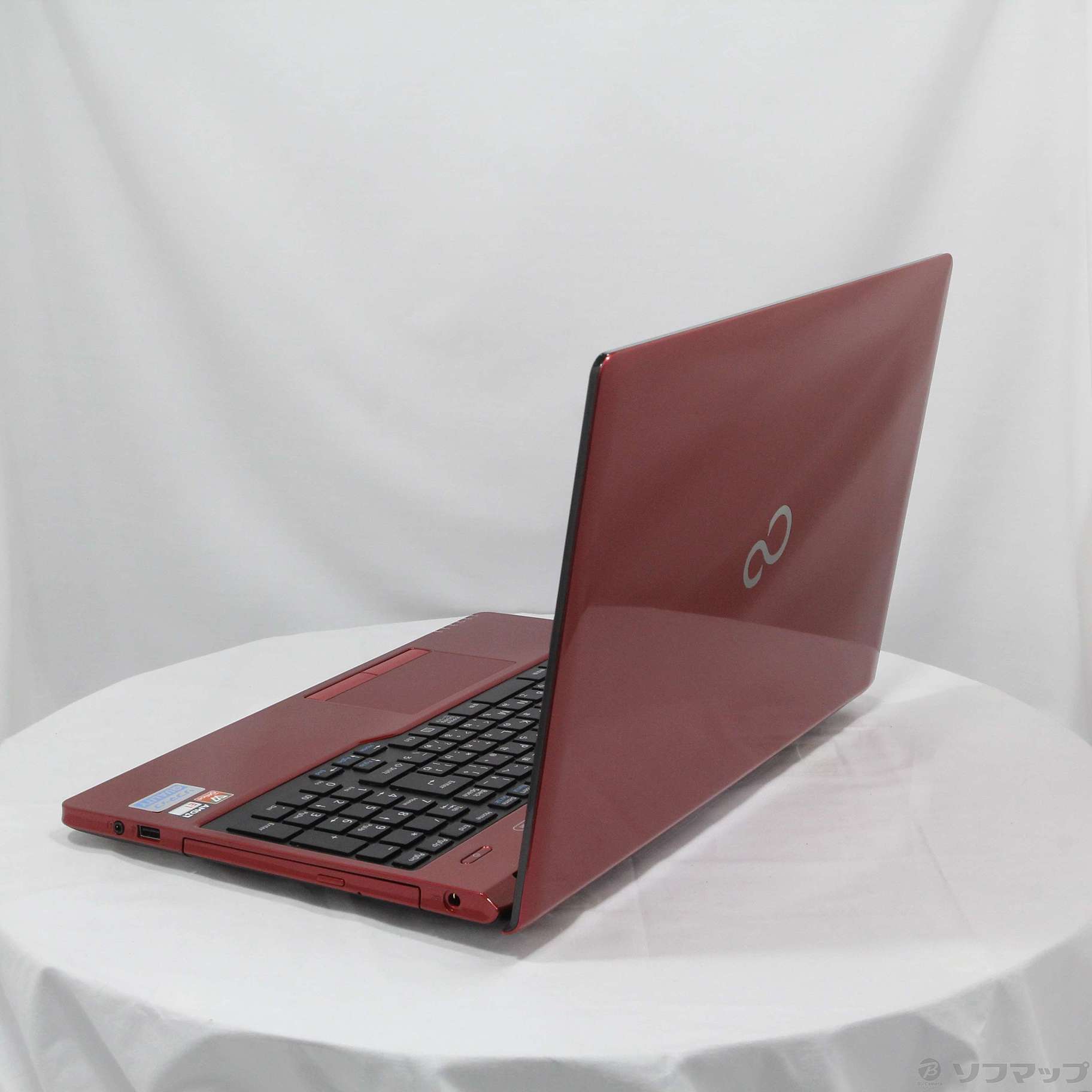 中古】LIFEBOOK AH40／B1 FMVA40B1RJ ルビーレッド 〔Windows 10