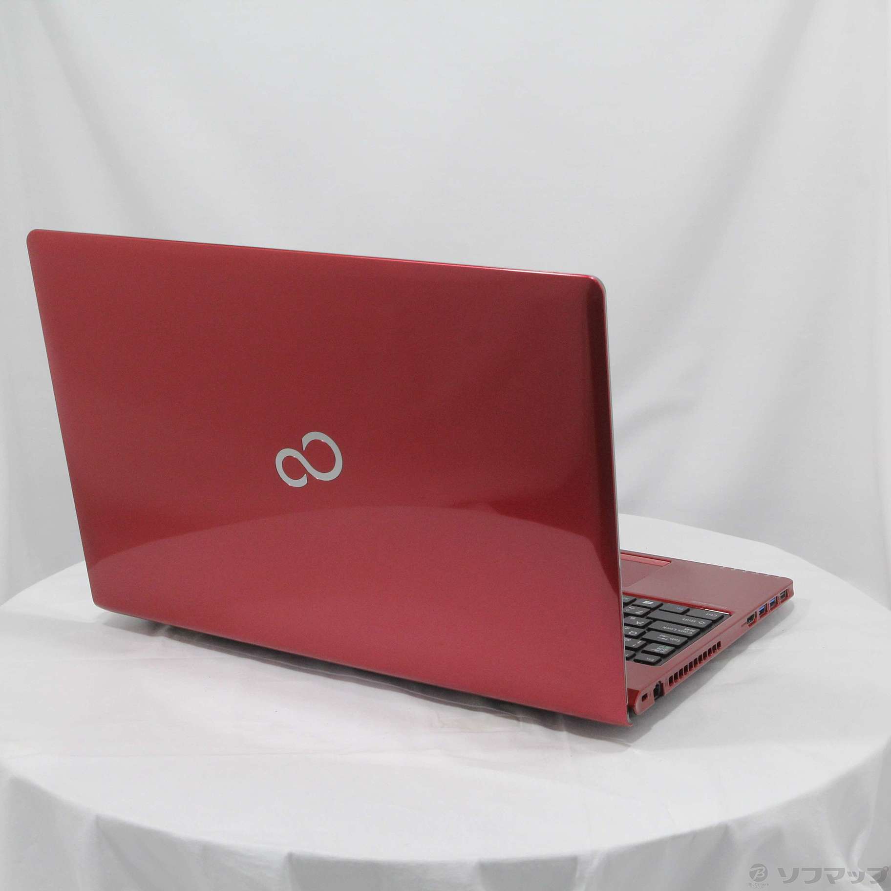 中古】LIFEBOOK AH40／B1 FMVA40B1RJ ルビーレッド 〔Windows 10