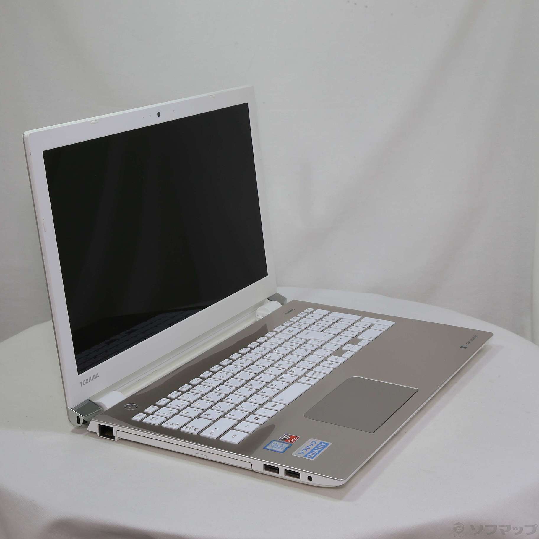 中古】dynabook T65/DG PT65DGP-RJA サテンゴールド 〔Windows 中古】dynabook T65/DG PT65DGP-RJA サテンゴールド 〔Windows