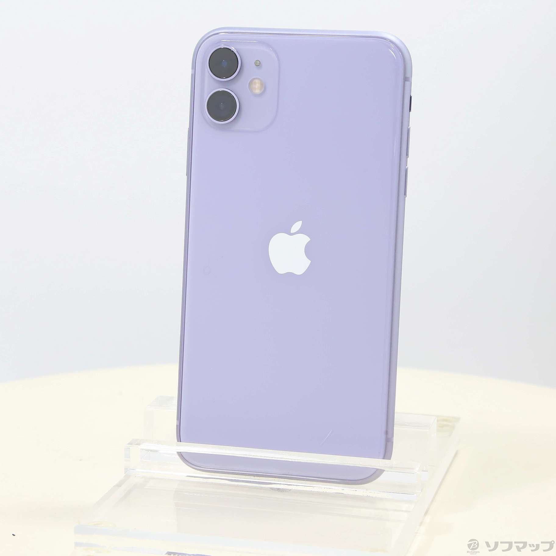 中古】iPhone11 64GB パープル MWLX2J／A SIMフリー [2133042477634