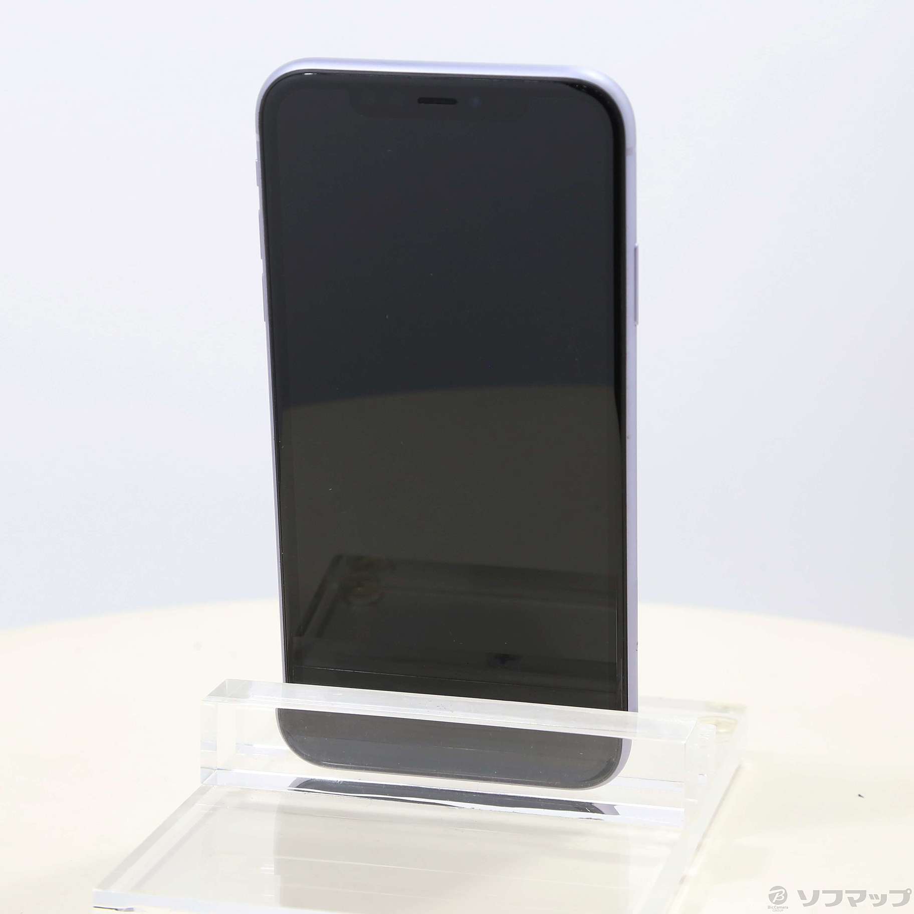 中古】iPhone11 64GB パープル MWLX2J／A SIMフリー [2133042477634