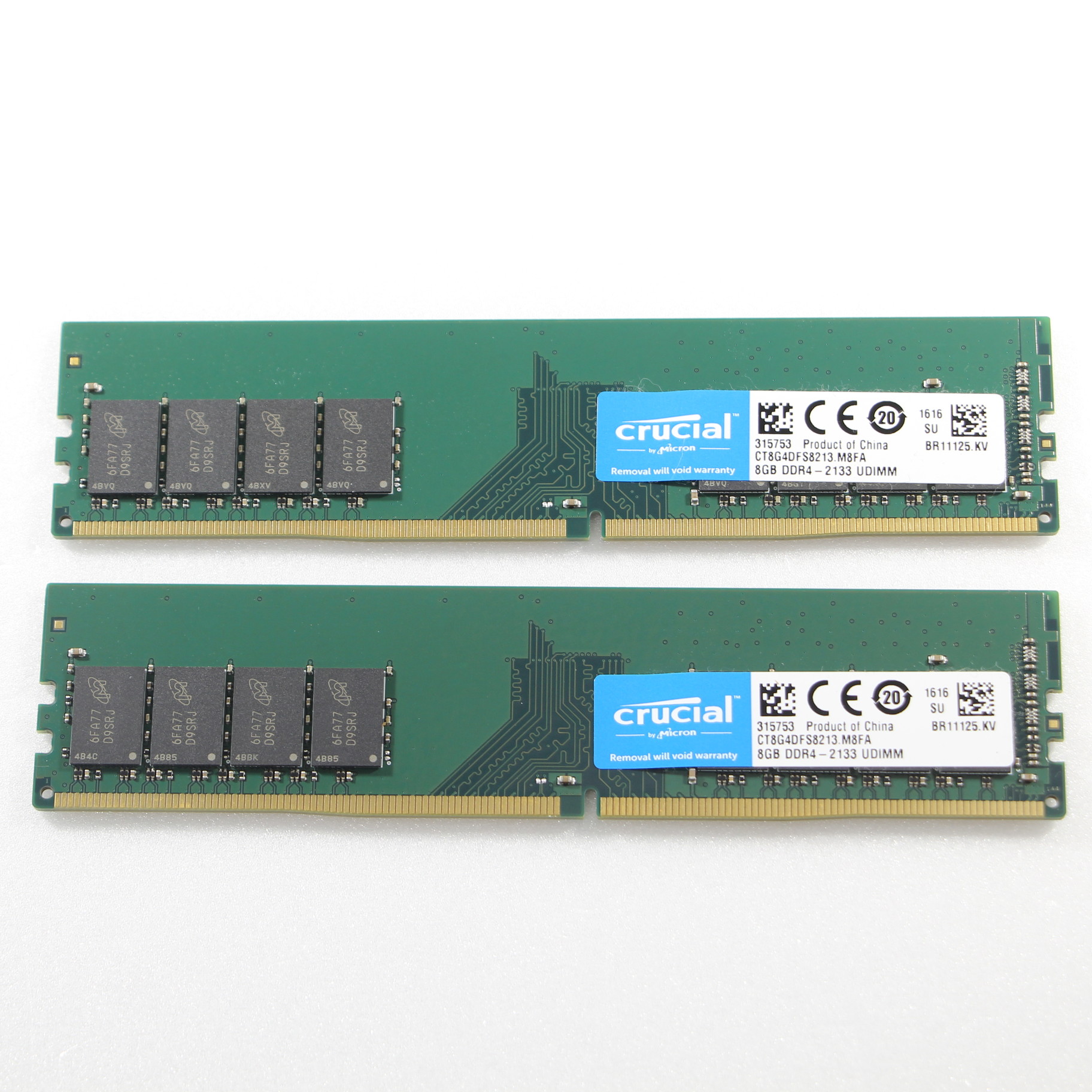 中古】288P PC4-17000 DDR4-2133 16GB 8GB×2枚組 [2133042478228