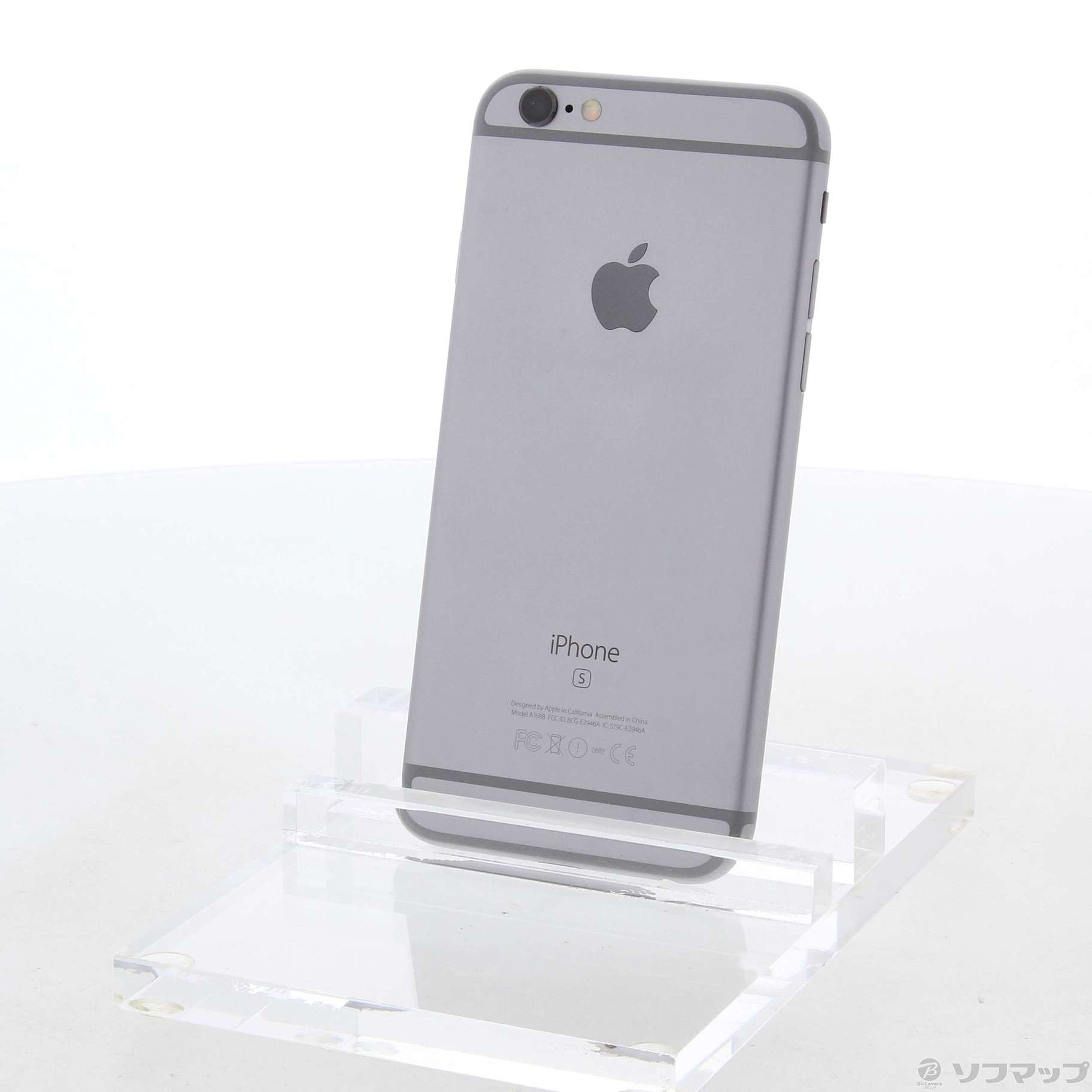 中古】iPhone6s 64GB スペースグレイ MKQN2J／A SIMフリー ...