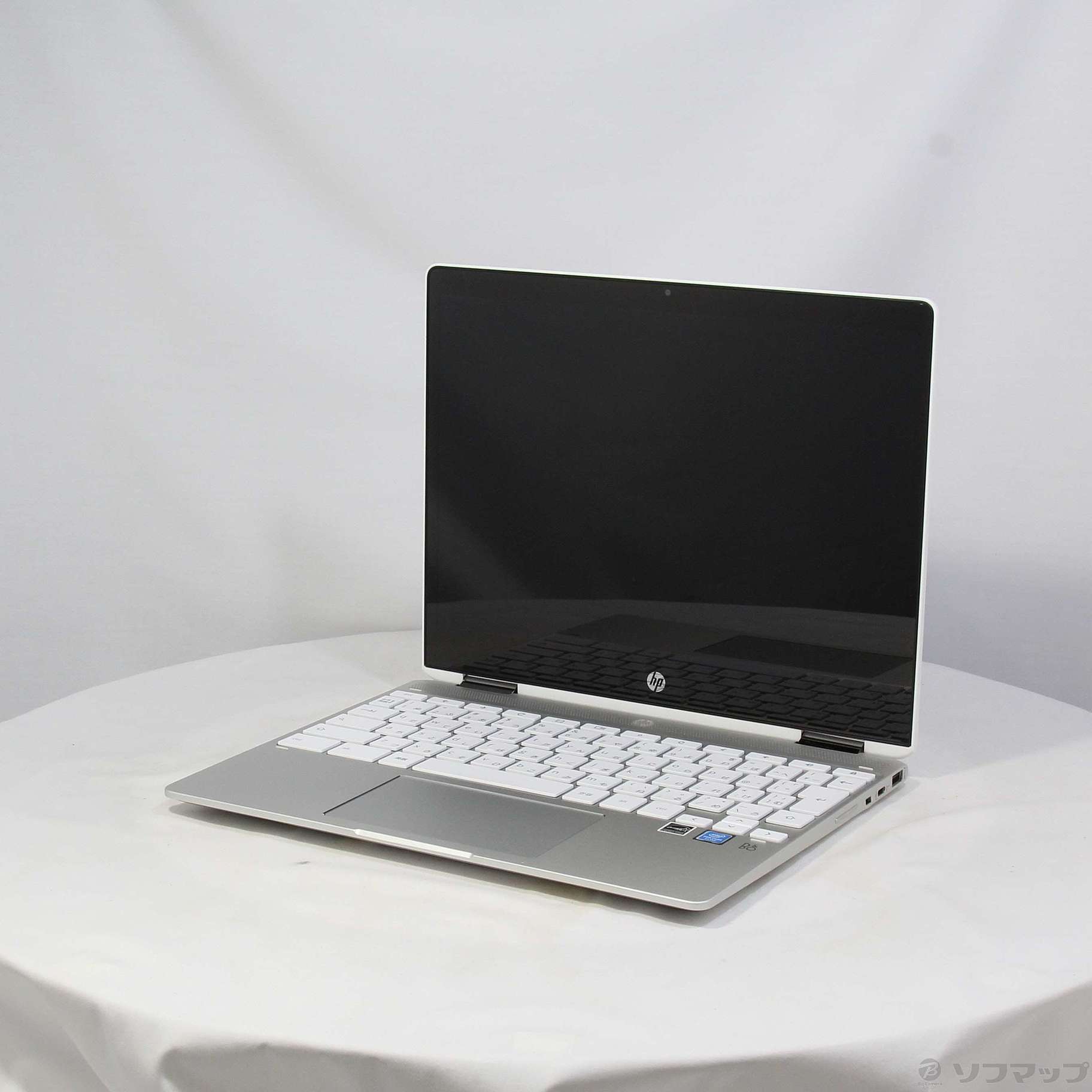 セール対象品 〔展示品〕 HP Chromebook x360 12b-ca0014TU 1W4Z4PA-AAAA セラミックホワイト  ［Pentium Silver N5030 (1.1GHz)／4GB／eMMC64GB／12インチワイド］