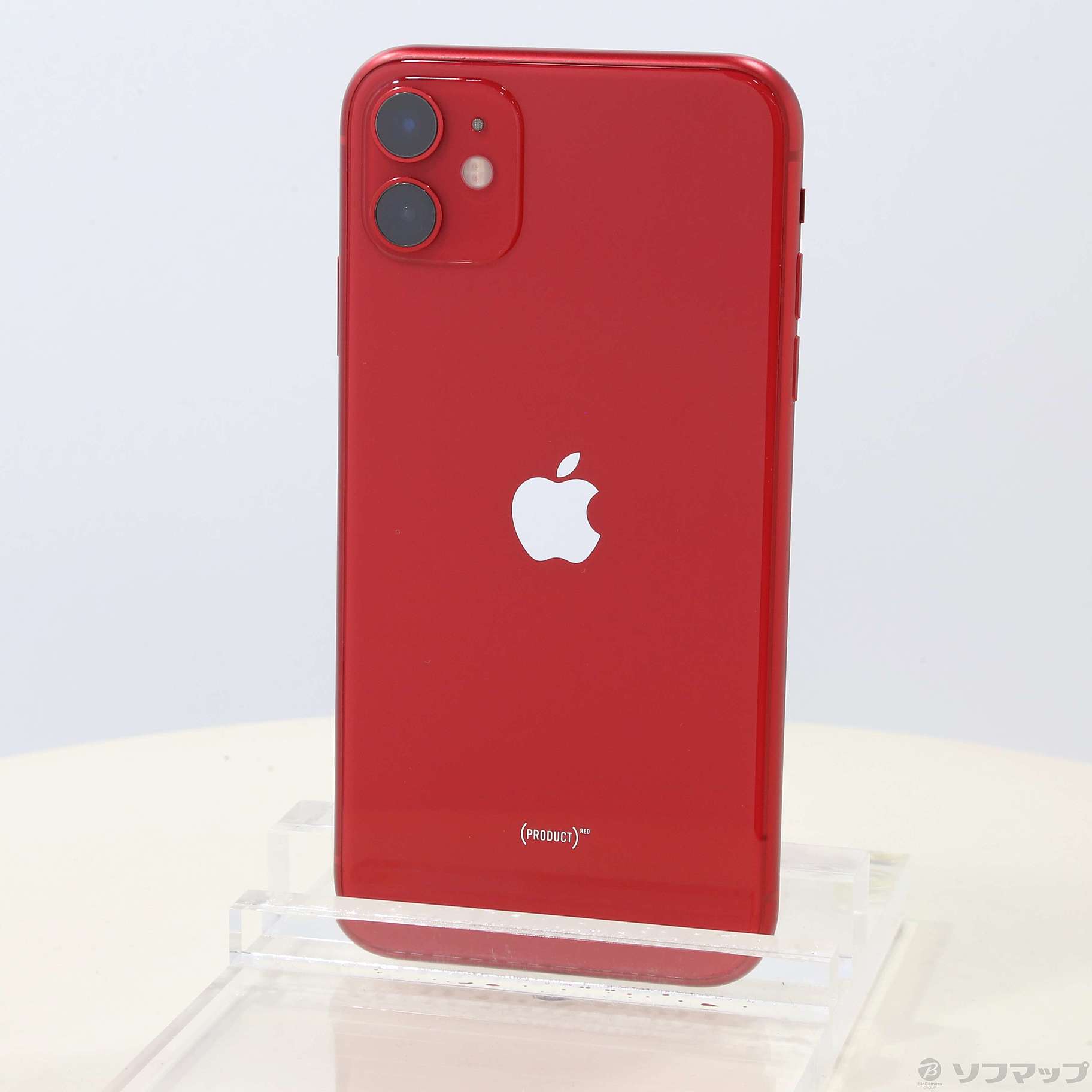 中古】iPhone11 64GB プロダクトレッド MWLV2J／A SIMフリー ◇12/11