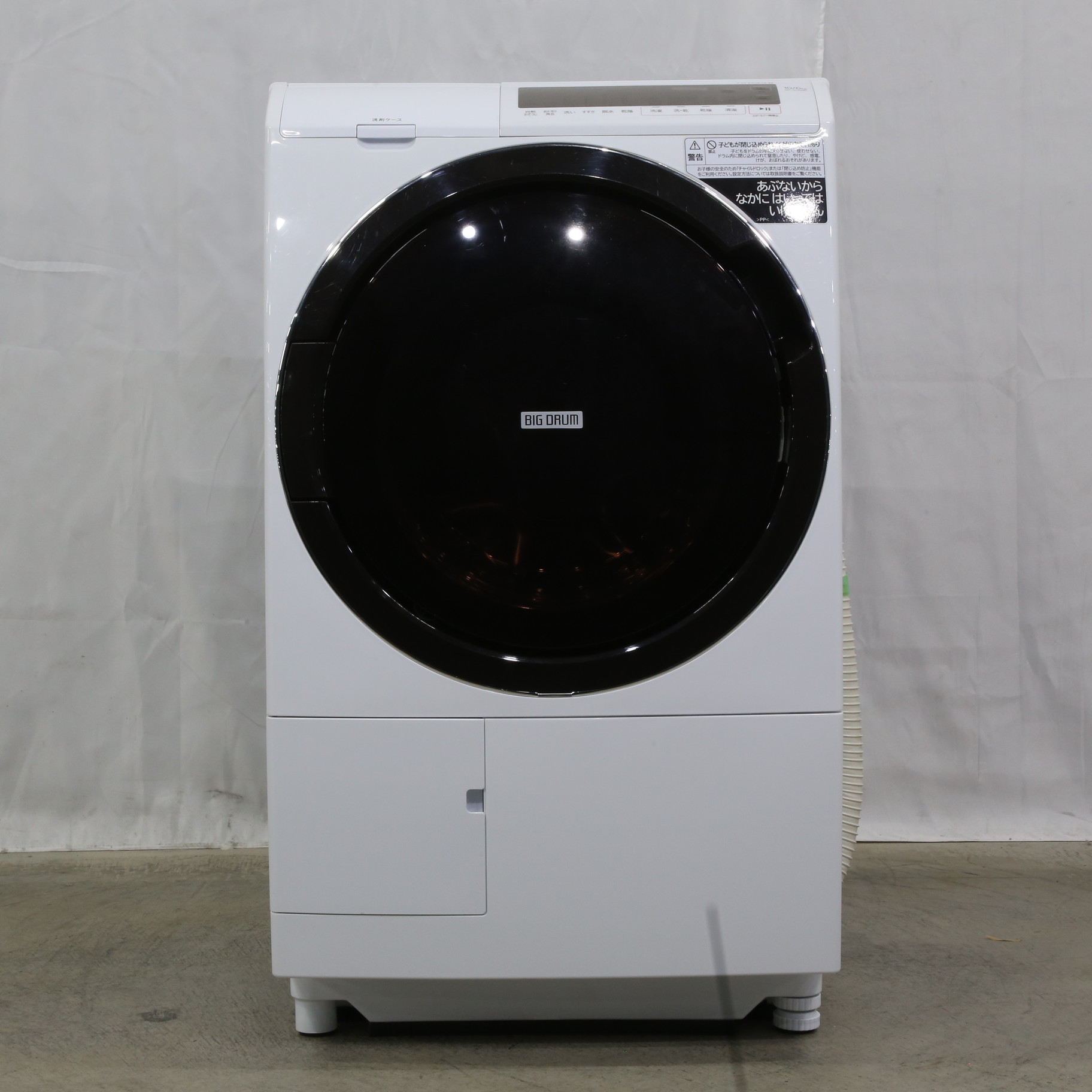 〔展示品〕 ドラム式洗濯乾燥機 BD-SG100GL-W ［洗濯10.0kg ／乾燥6.0kg ／ヒーター乾燥(水冷・除湿タイプ) ／左開き］