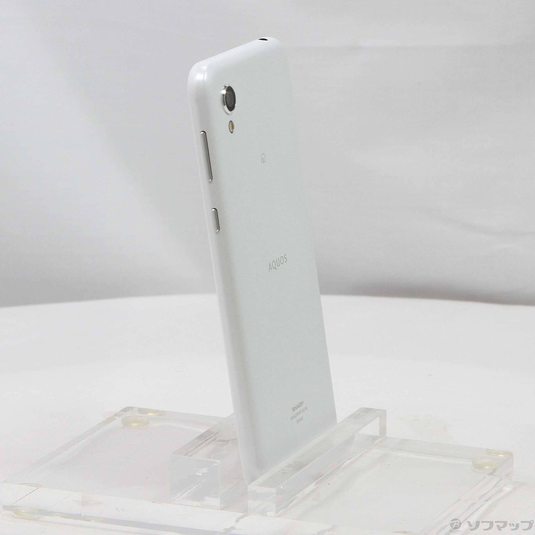 中古】AQUOS sense2 32GB シルキーホワイト SHV43 UQ mobile