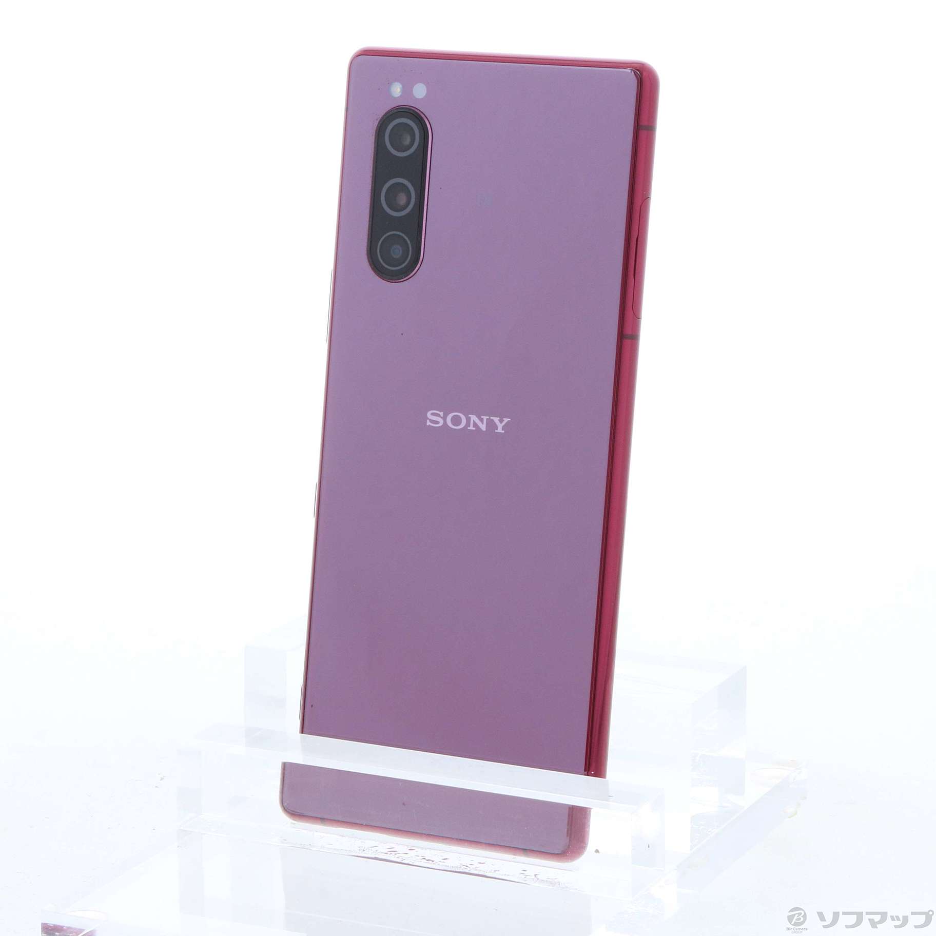 中古】Xperia 5 128GB レッド J9260 SIMフリー [2133042550368