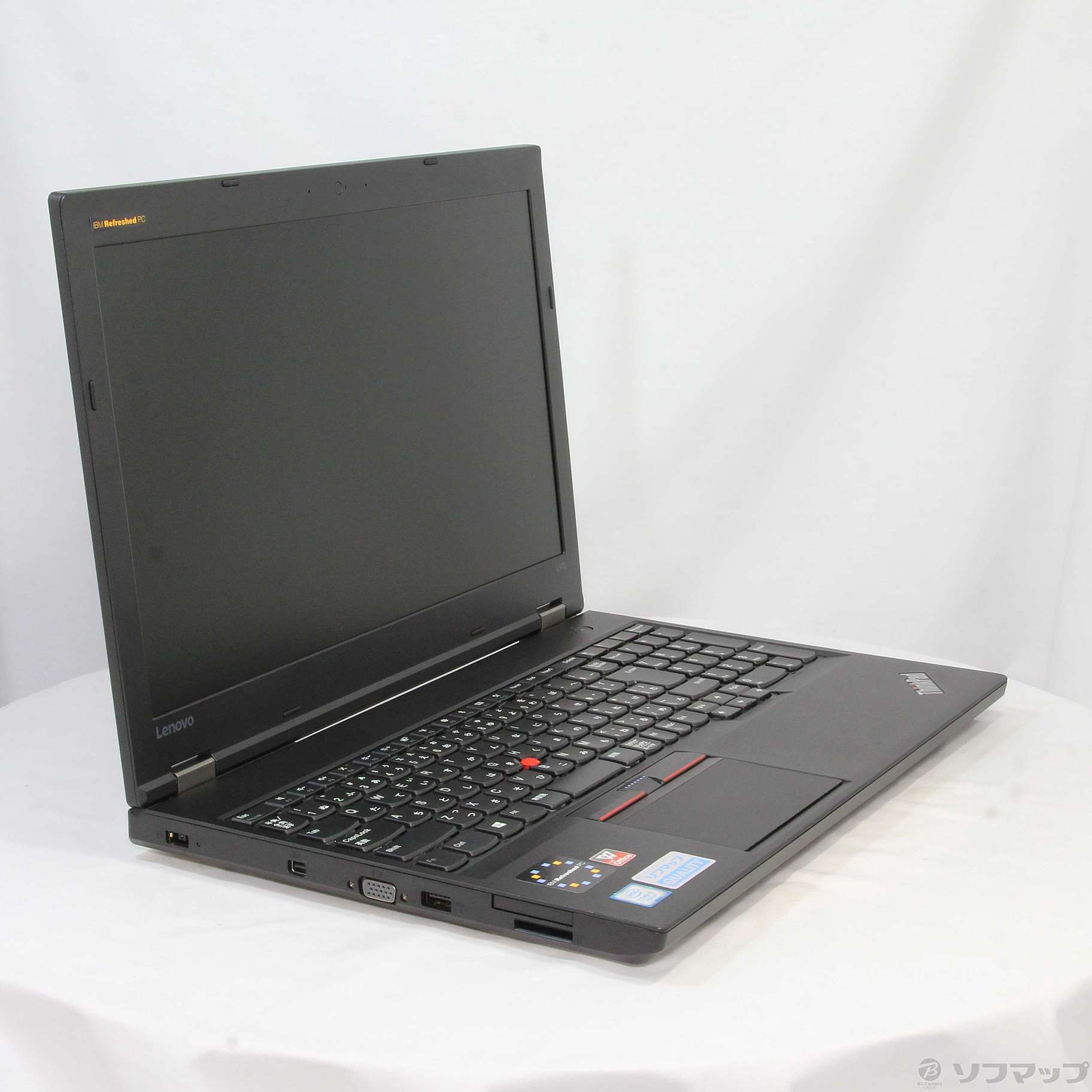 中古】ThinkPad L570 20J80008JP ブラック 〔Windows 10