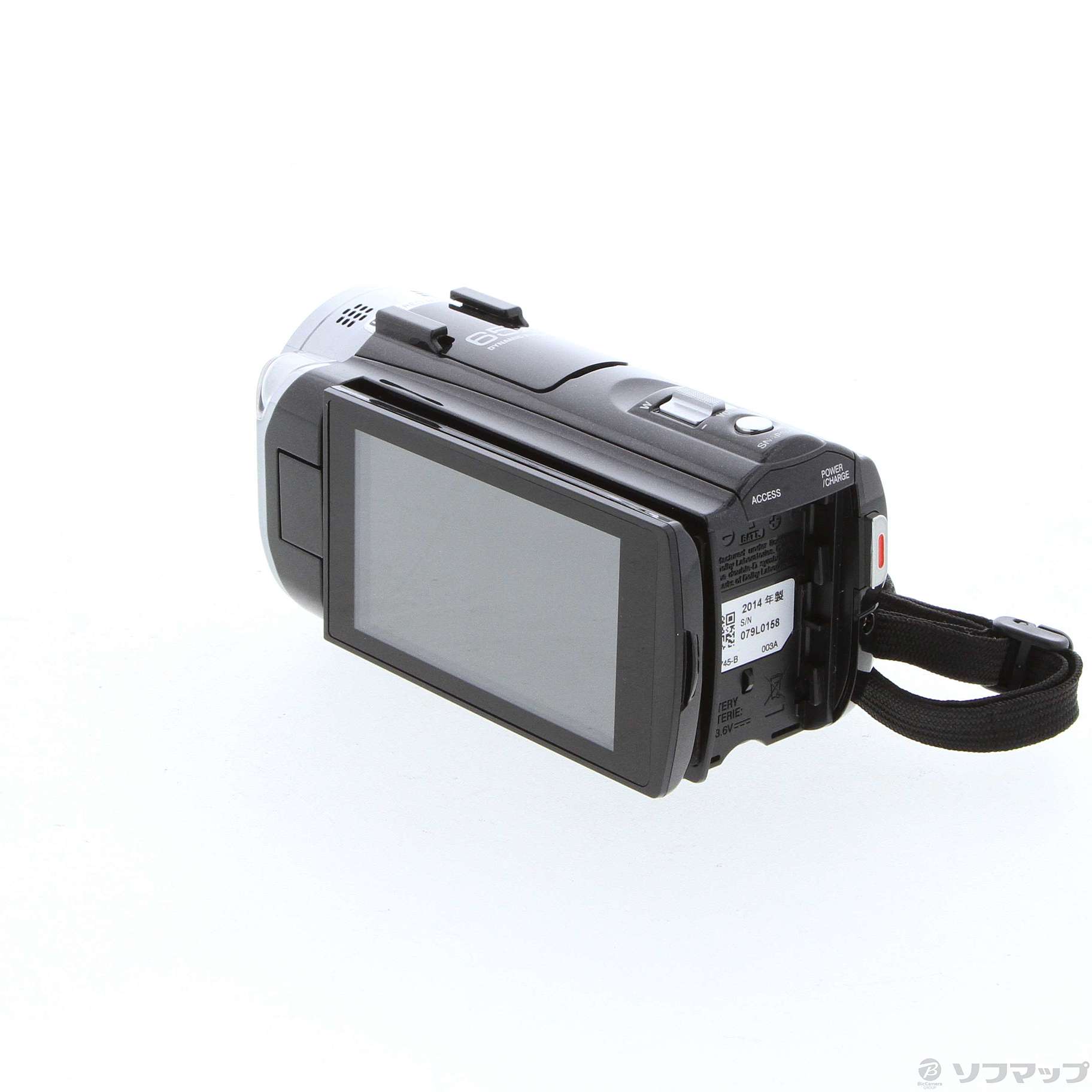 ビクター JVC SD対応 フルハイビジョンビデオカメラ(クリアブラック) GZ-E77-B khxv5rg