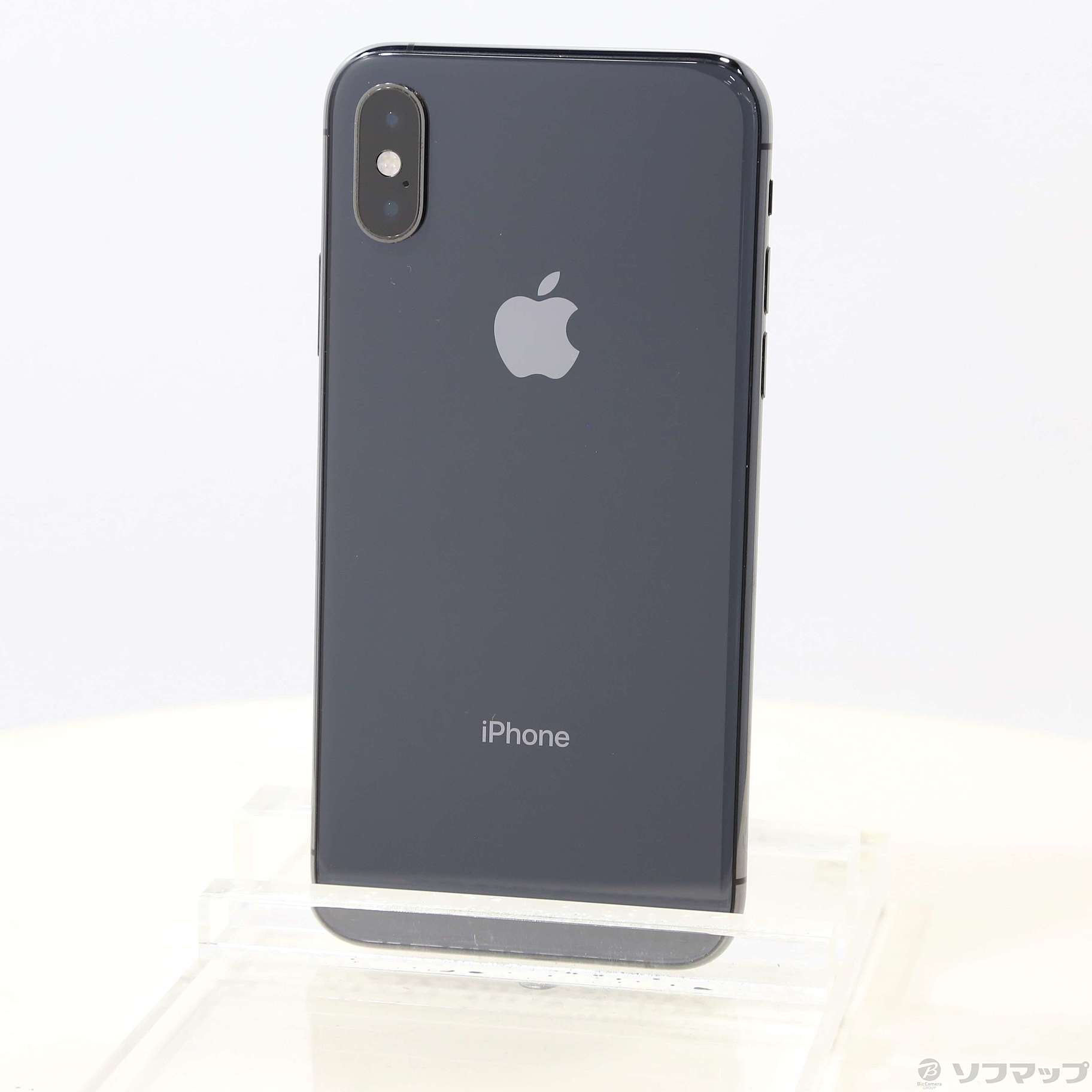 アウトレット 美品 Apple iPhone XS 256GB スペースグレイ MTE02J/A 