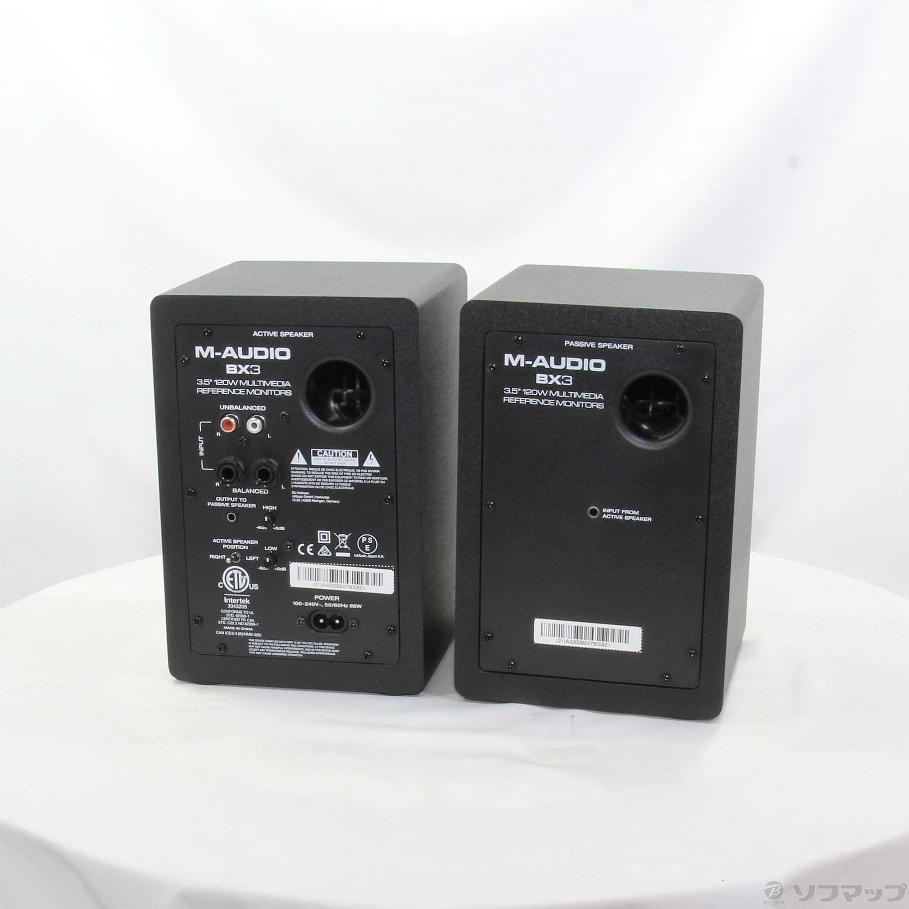 中古】M-Audio BX3 ペア [2133042619171] - リコレ！|ビックカメラ