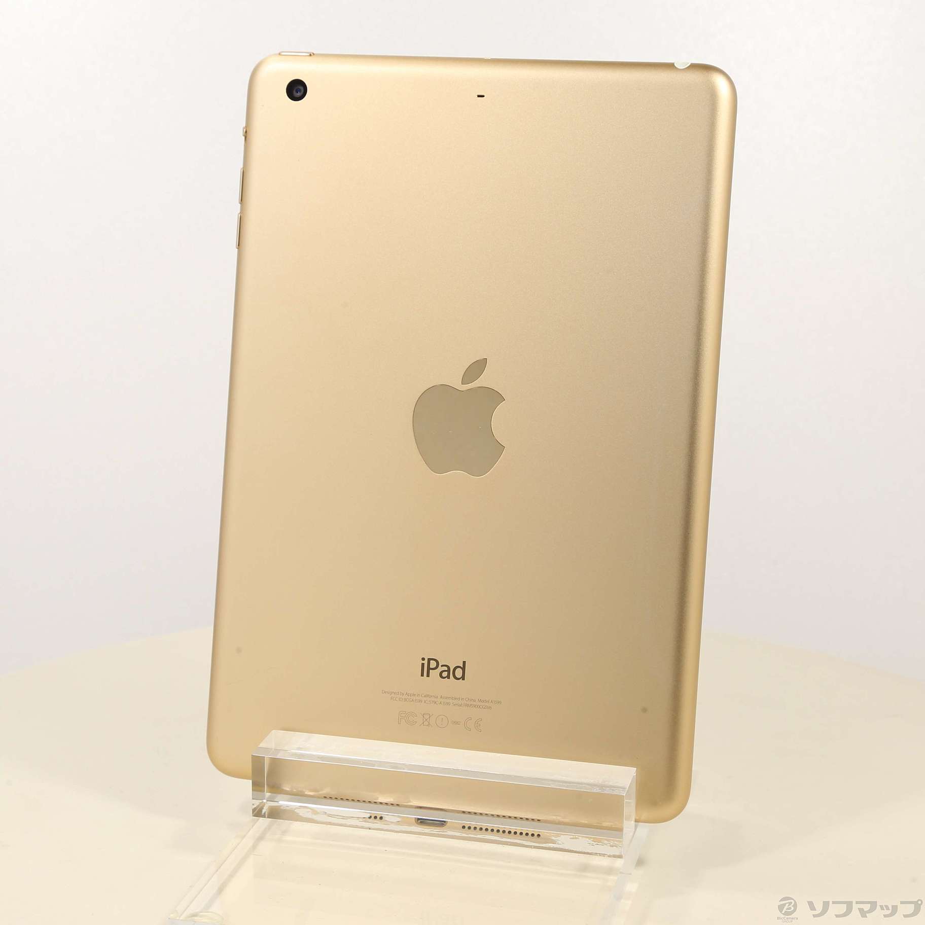 中古】iPad mini 3 64GB ゴールド FGY92J／A Wi-Fi [2133042640052