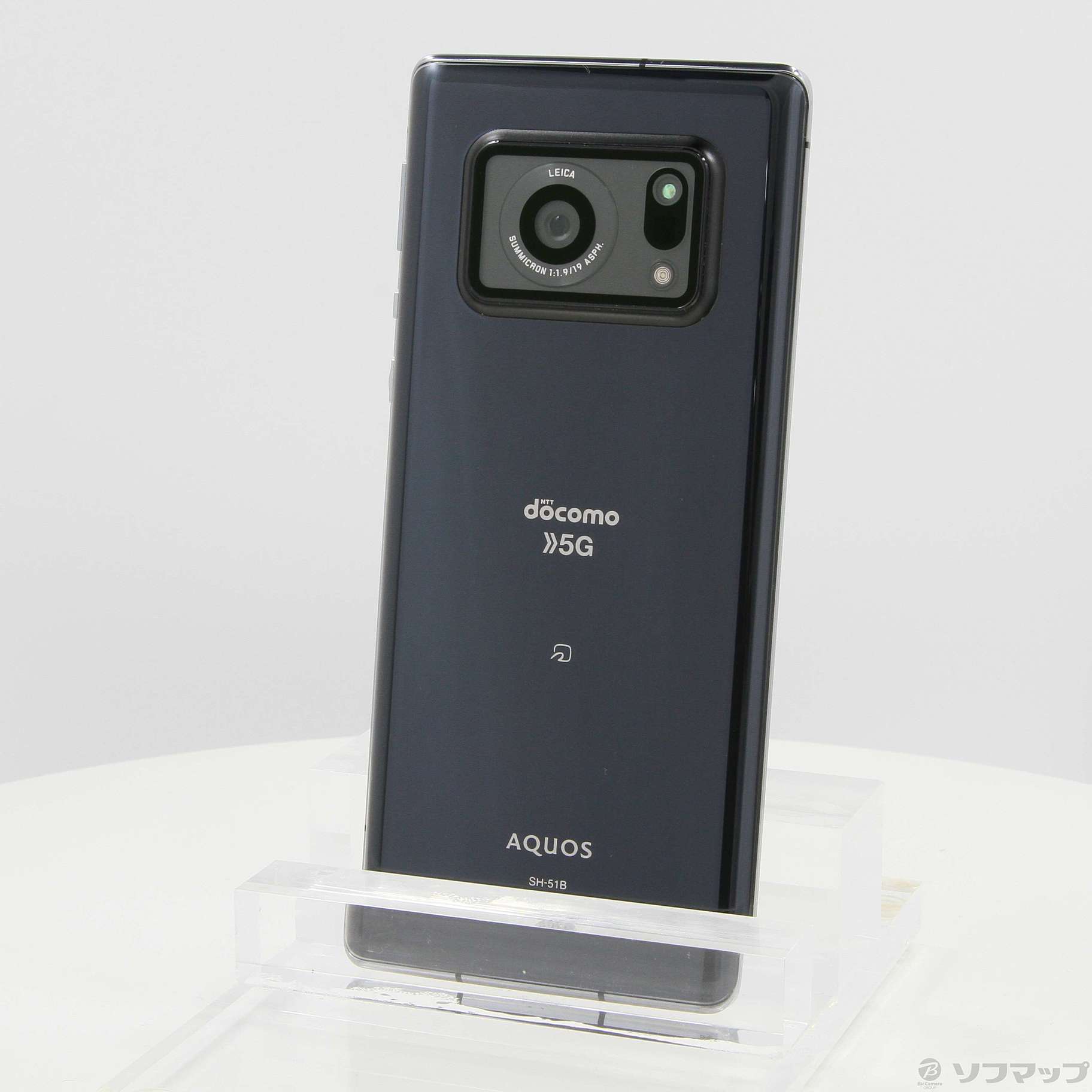 中古】AQUOS R6 128GB ブラック SH-51B docomoロック解除SIMフリー