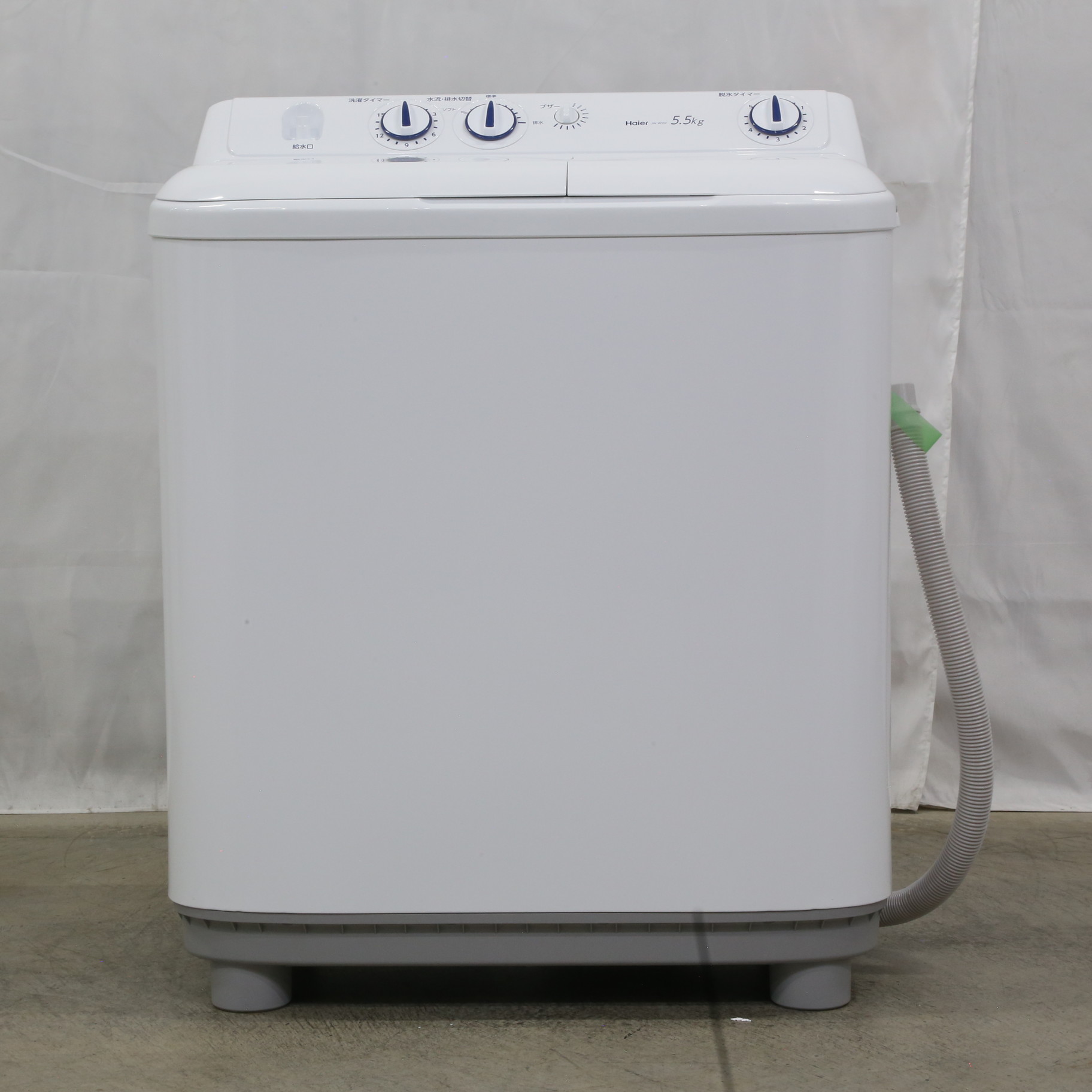 Haier ハイアール JW-W55F 電気洗濯機 2022年製 5.5kg 二層式洗濯機 ホワイト み  直接取引可能(5kg以上)｜売買されたオークション情報、yahooの商品情報をアーカイブ公開 - オークファン 家電、AV、カメラ