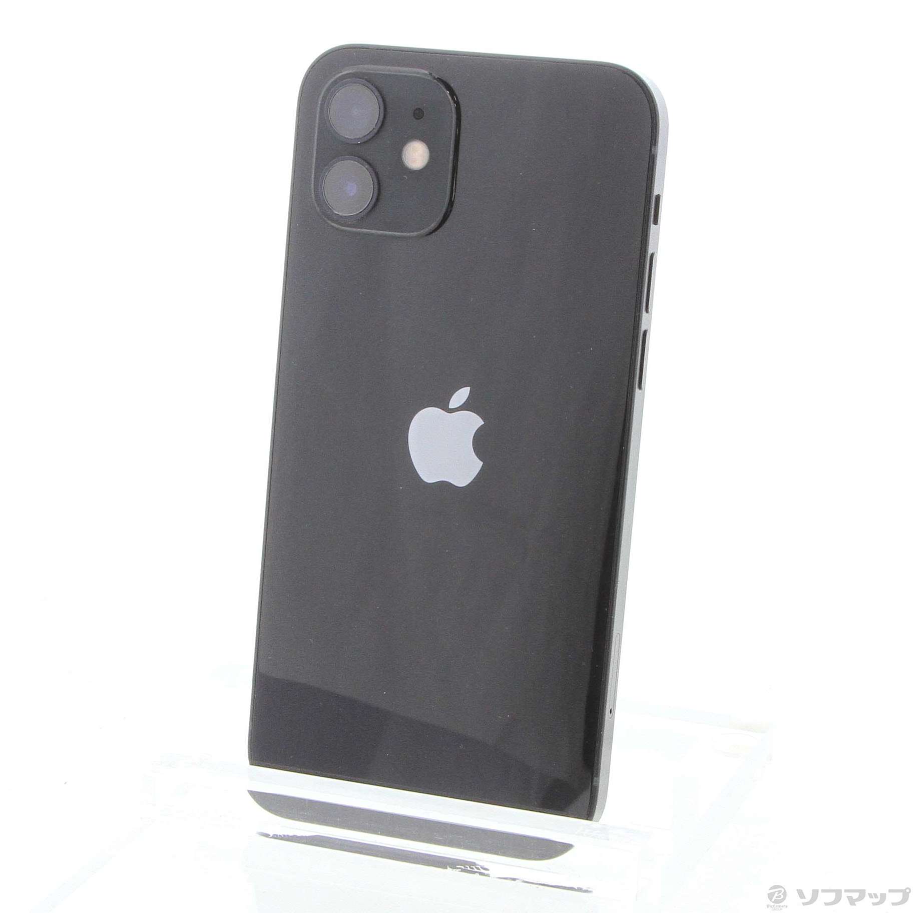 中古】iPhone12 64GB ブラック NGHN3J／A SIMフリー [2133042650433