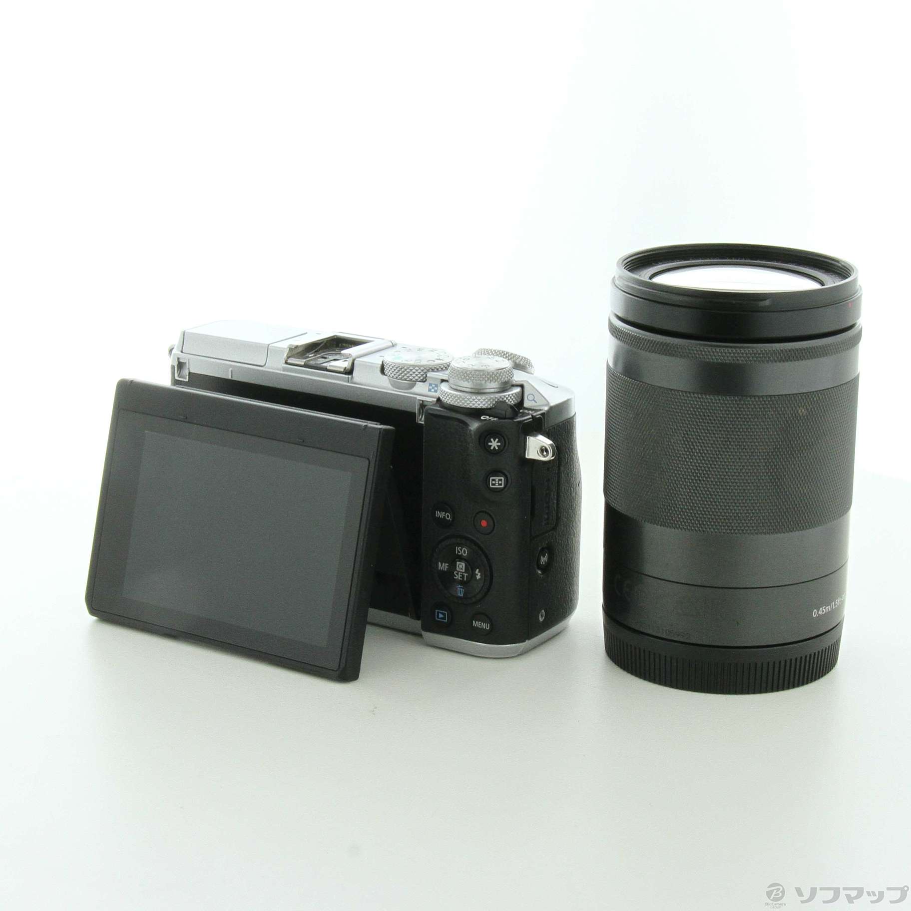 中古】EOS M6 シルバー EF-M18-150 IS STM レンズキット 