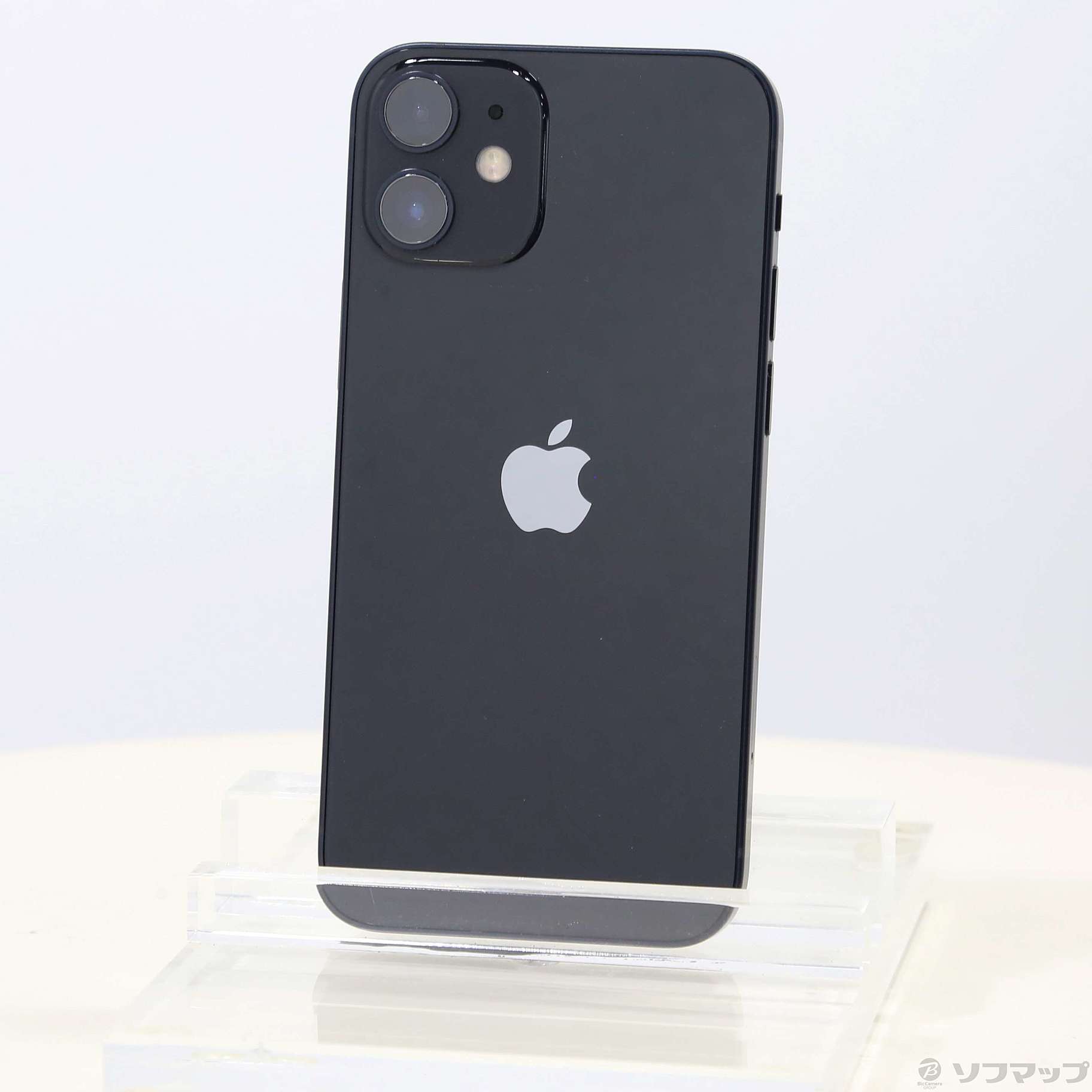 中古】セール対象品 iPhone12 mini 64GB ブラック MGA03J／A SIMフリー