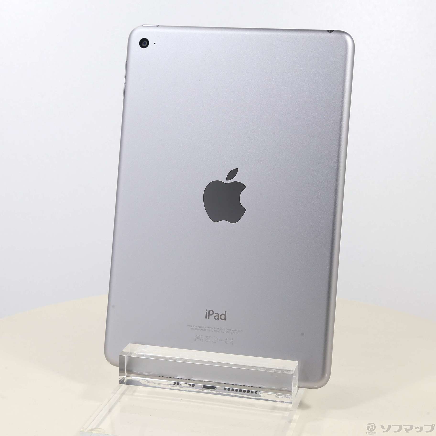 中古】iPad mini 4 128GB スペースグレイ MK9N2J／A Wi-Fi