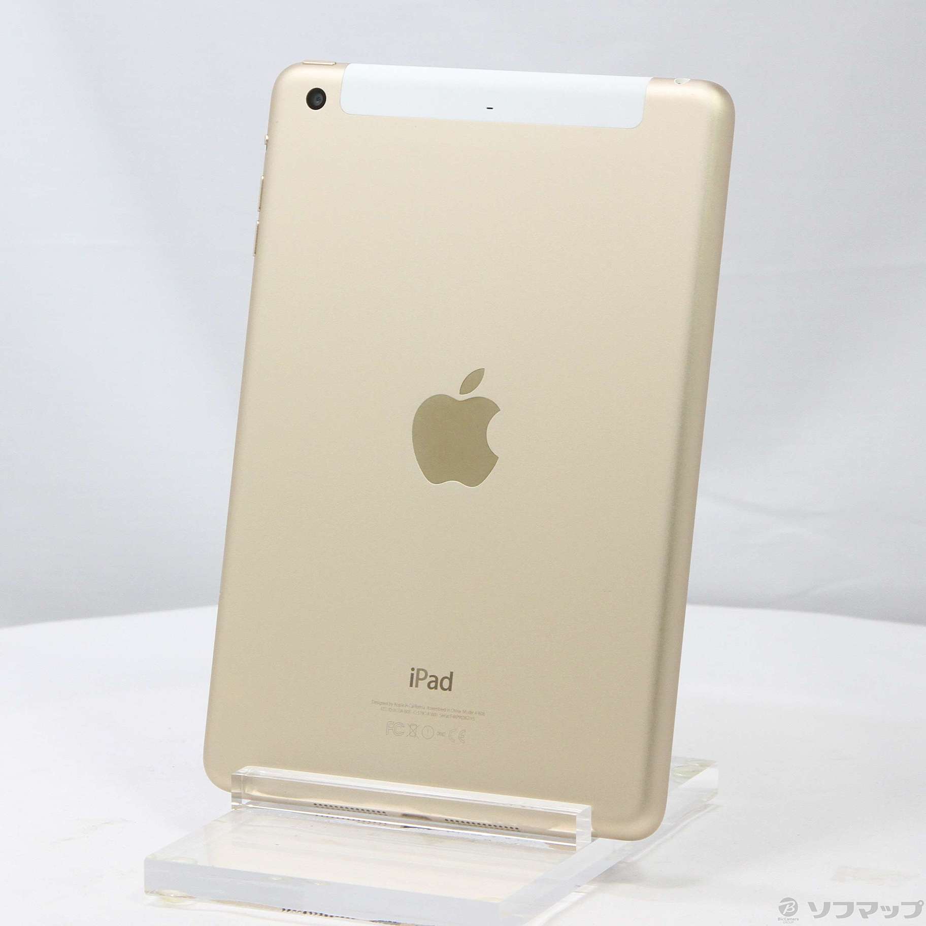 中古】iPad mini 3 64GB ゴールド MGYN2J／A docomo [2133042669060
