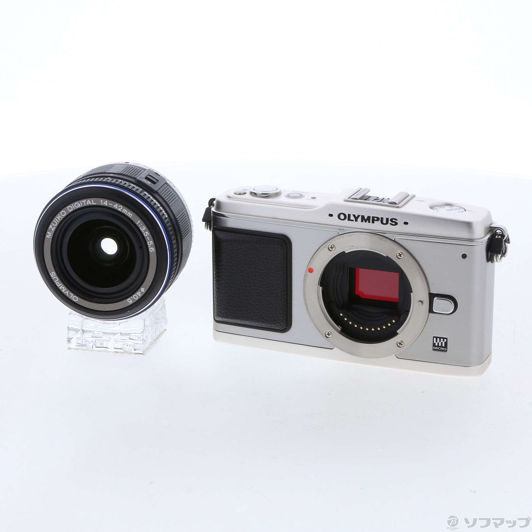 【ジャンク品】OLYMPUS PEN E-P1 シルバー レンズキット ジャンク品】OLYMPUS PEN E-P1 シルバー レンズキット