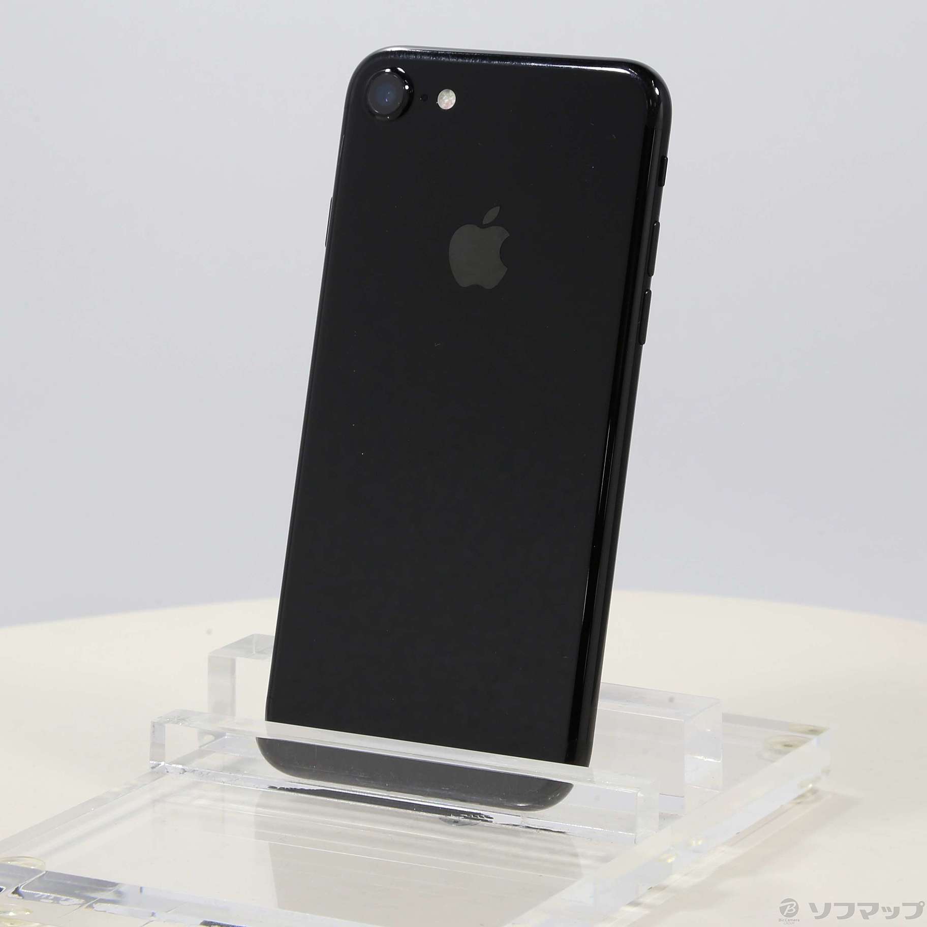 中古】iPhone7 128GB ジェットブラック MNCP2J／A SIMフリー ...