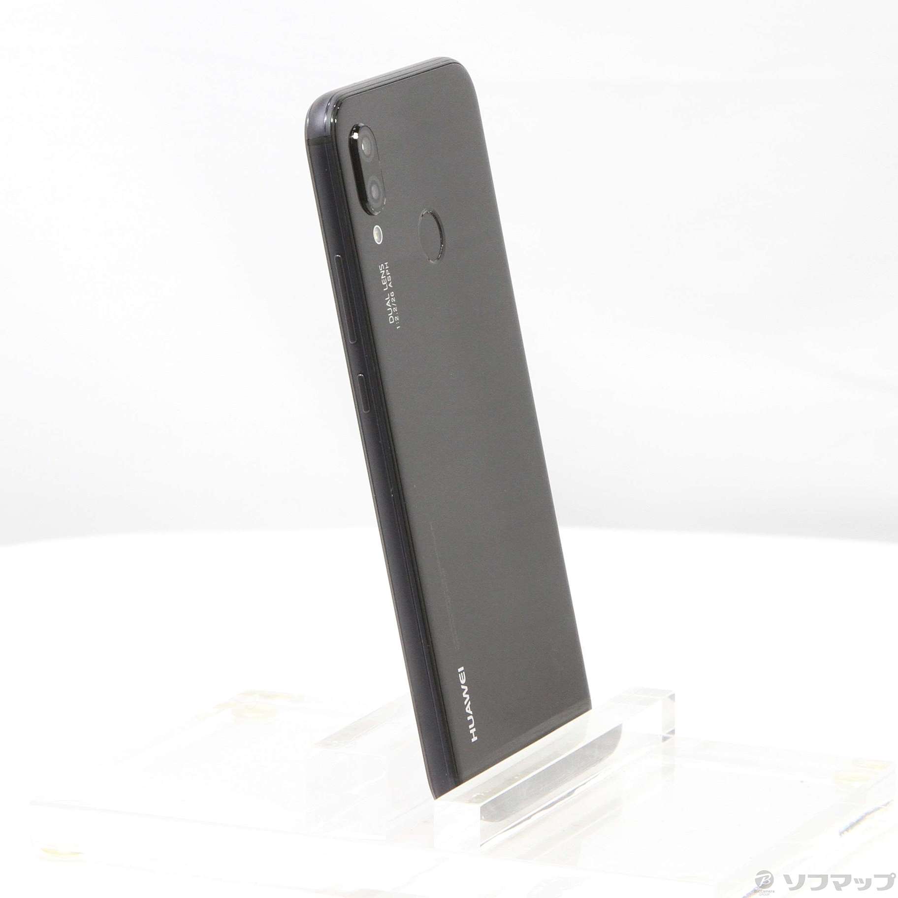 中古】HUAWEI P20 lite 32GB ミッドナイトブラック HWU34SKU UQ mobile ...