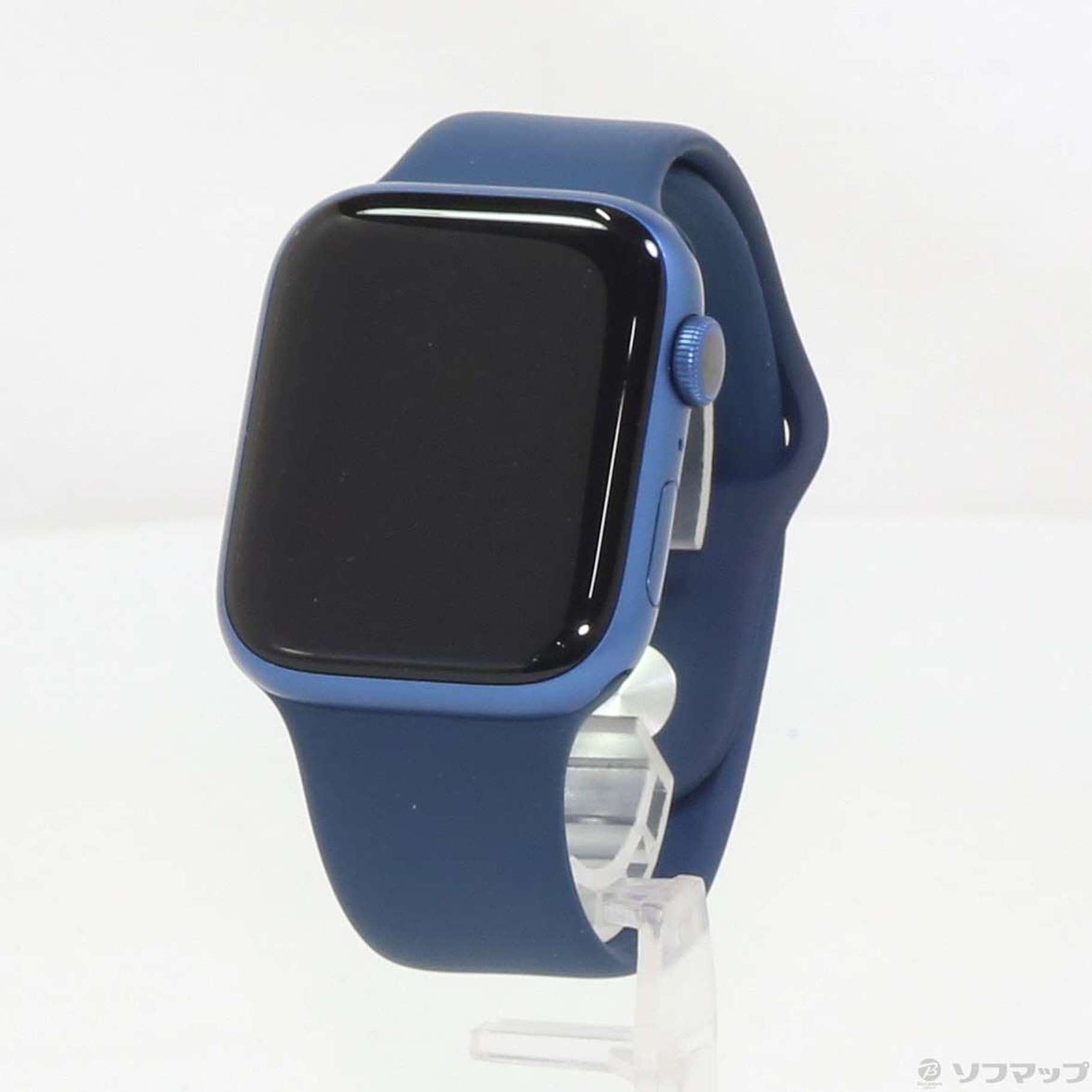 Apple Watch Series 7 GPS 45mm ブルーアルミニウムケース アビスブルースポーツバンド