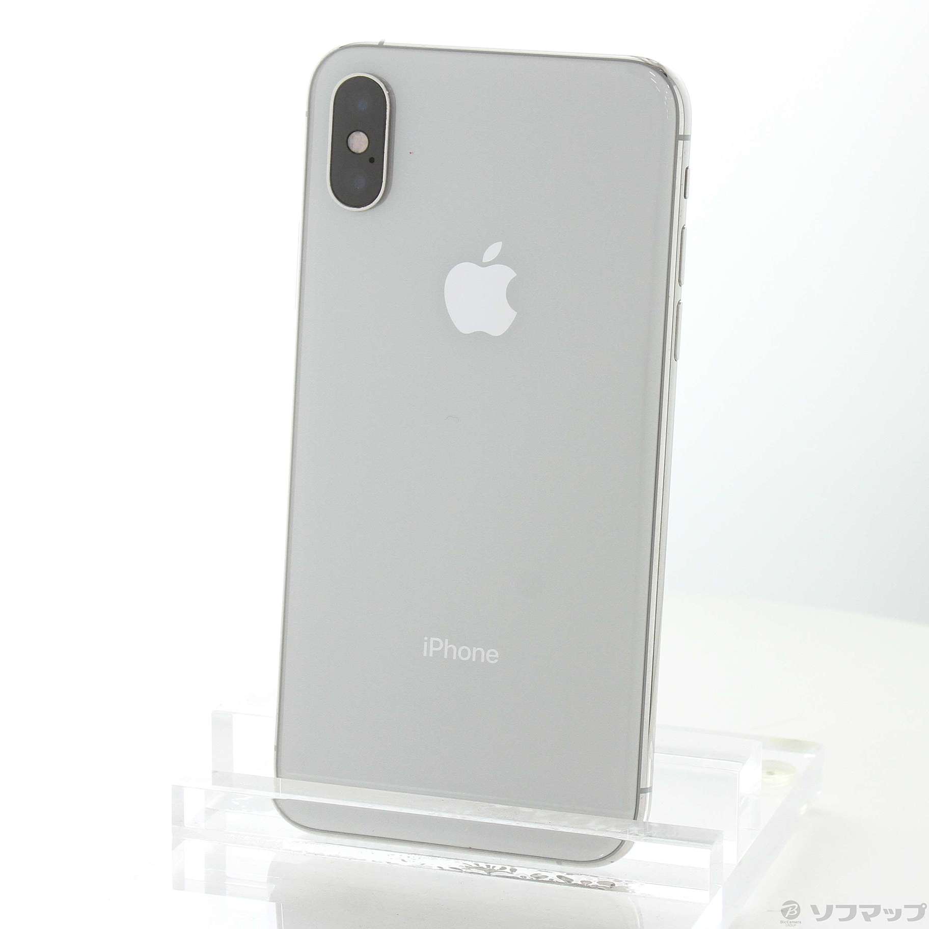 iPhone Xs Silver 64 GB SIMフリー-