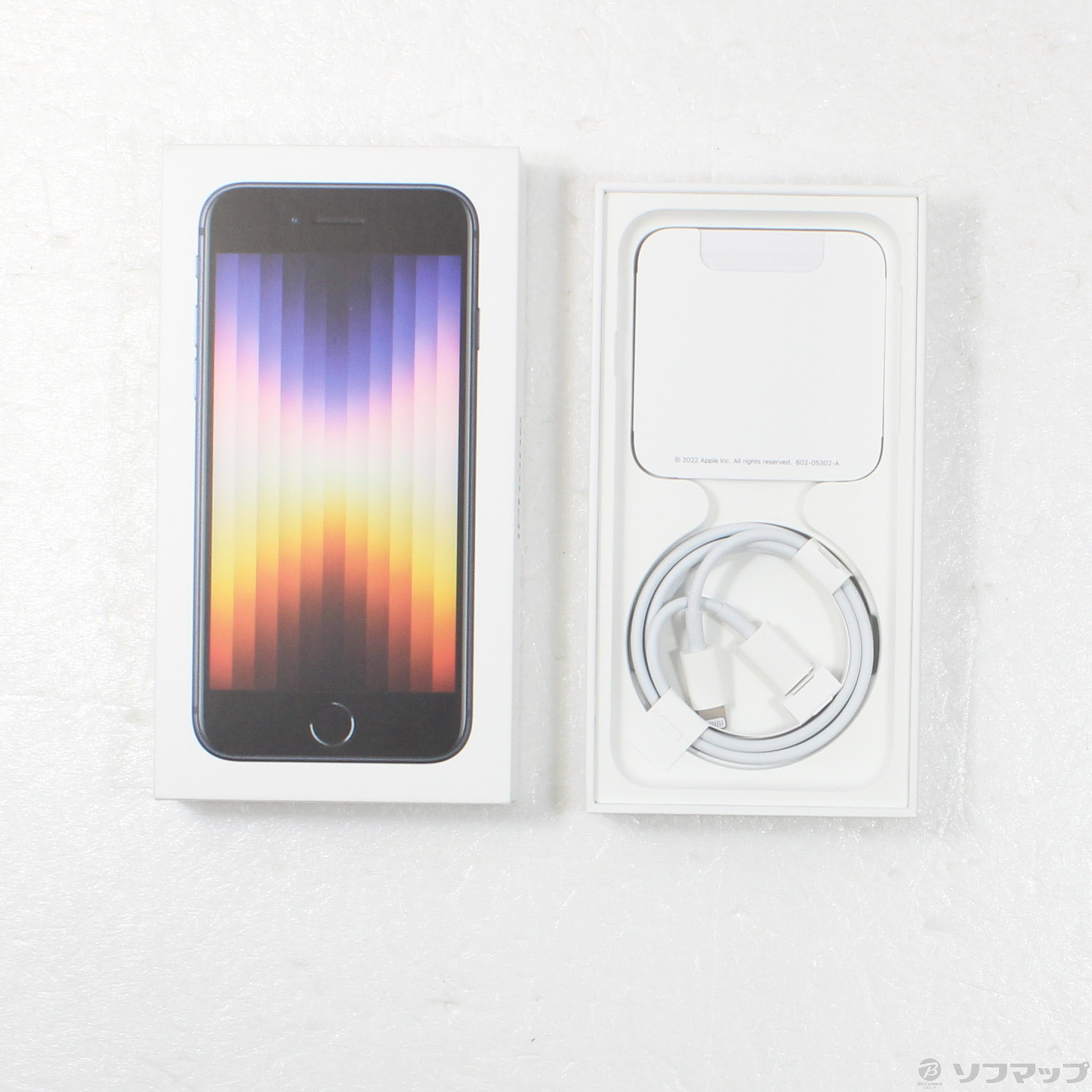 中古】iPhone SE 第3世代 64GB ミッドナイト MMYC3J／A au ...