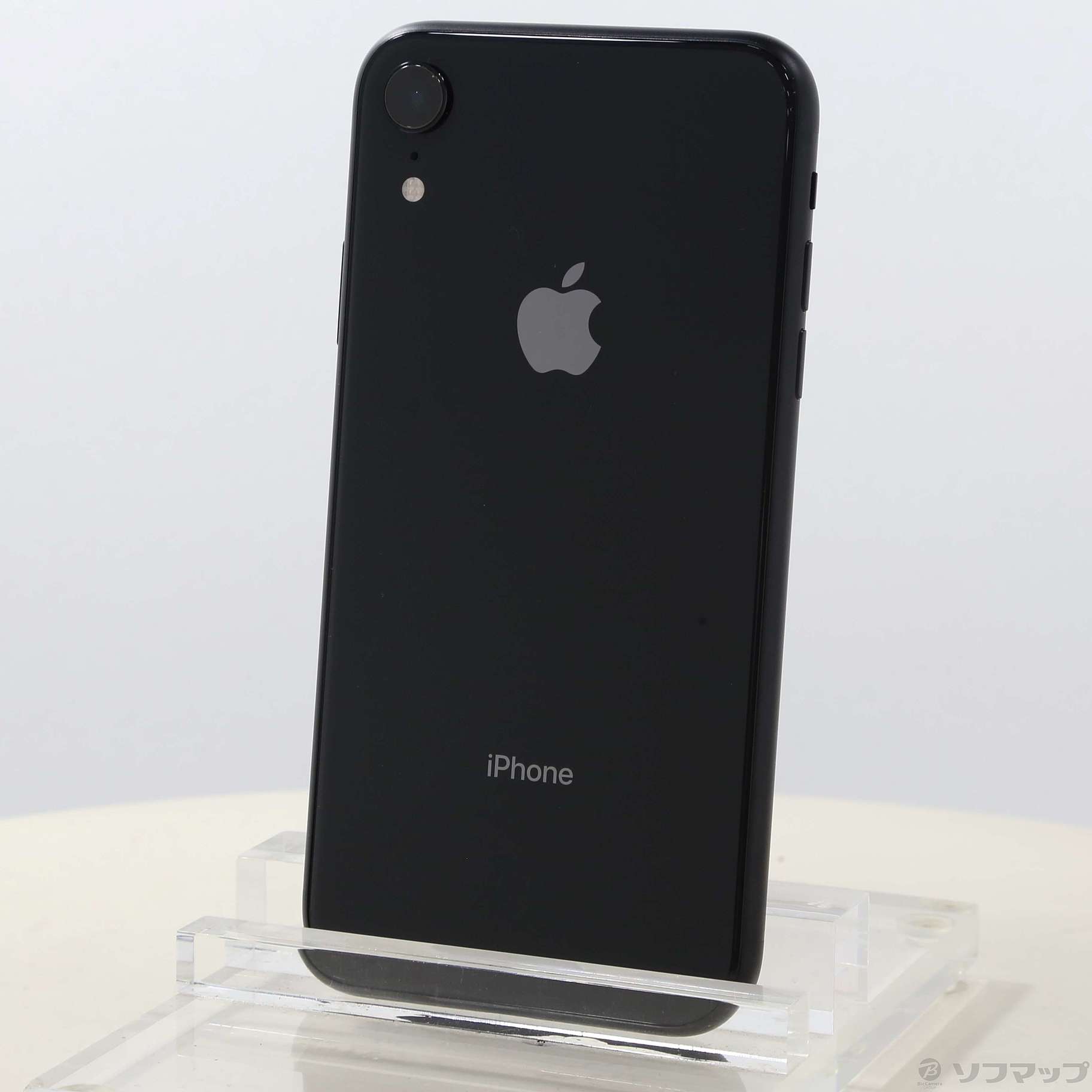 中古】iPhoneXR 64GB ブラック MT002J／A SIMフリー [2133042708257