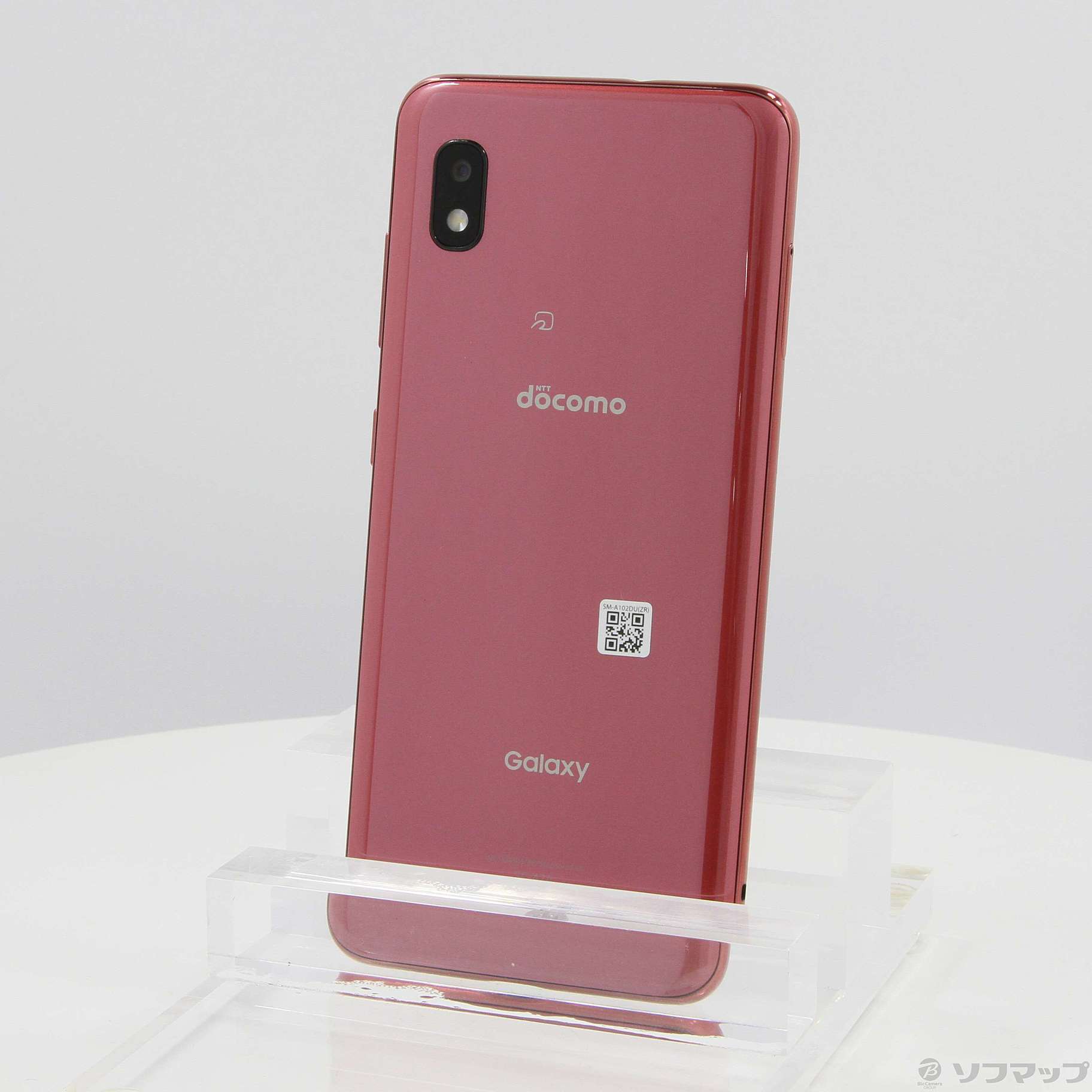 中古】GALAXY A21 64GB レッド SC-42A docomoロック解除SIMフリー