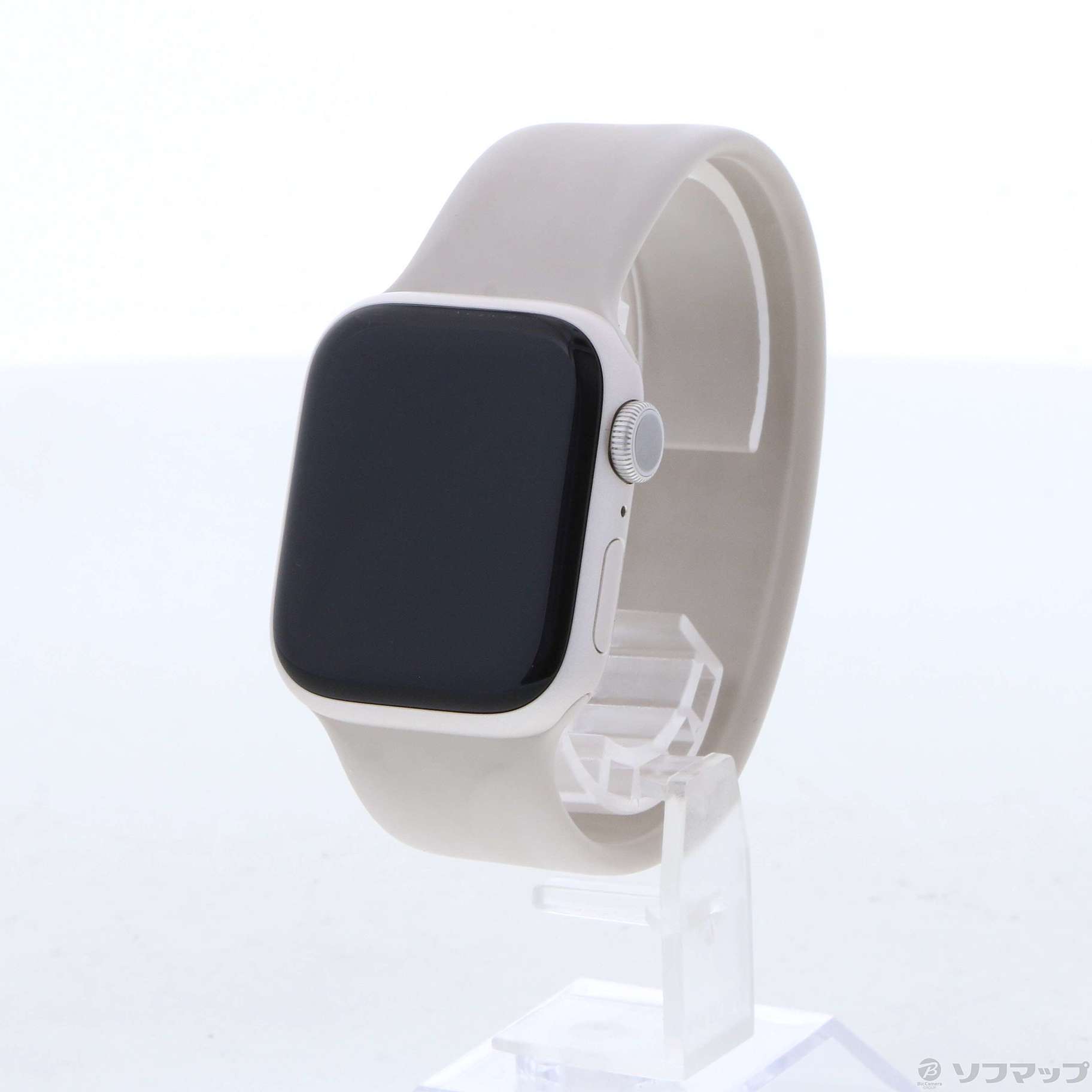 セール対象品 Apple Watch Series 7 GPS 41mm スターライトアルミニウムケース スターライトソロループ