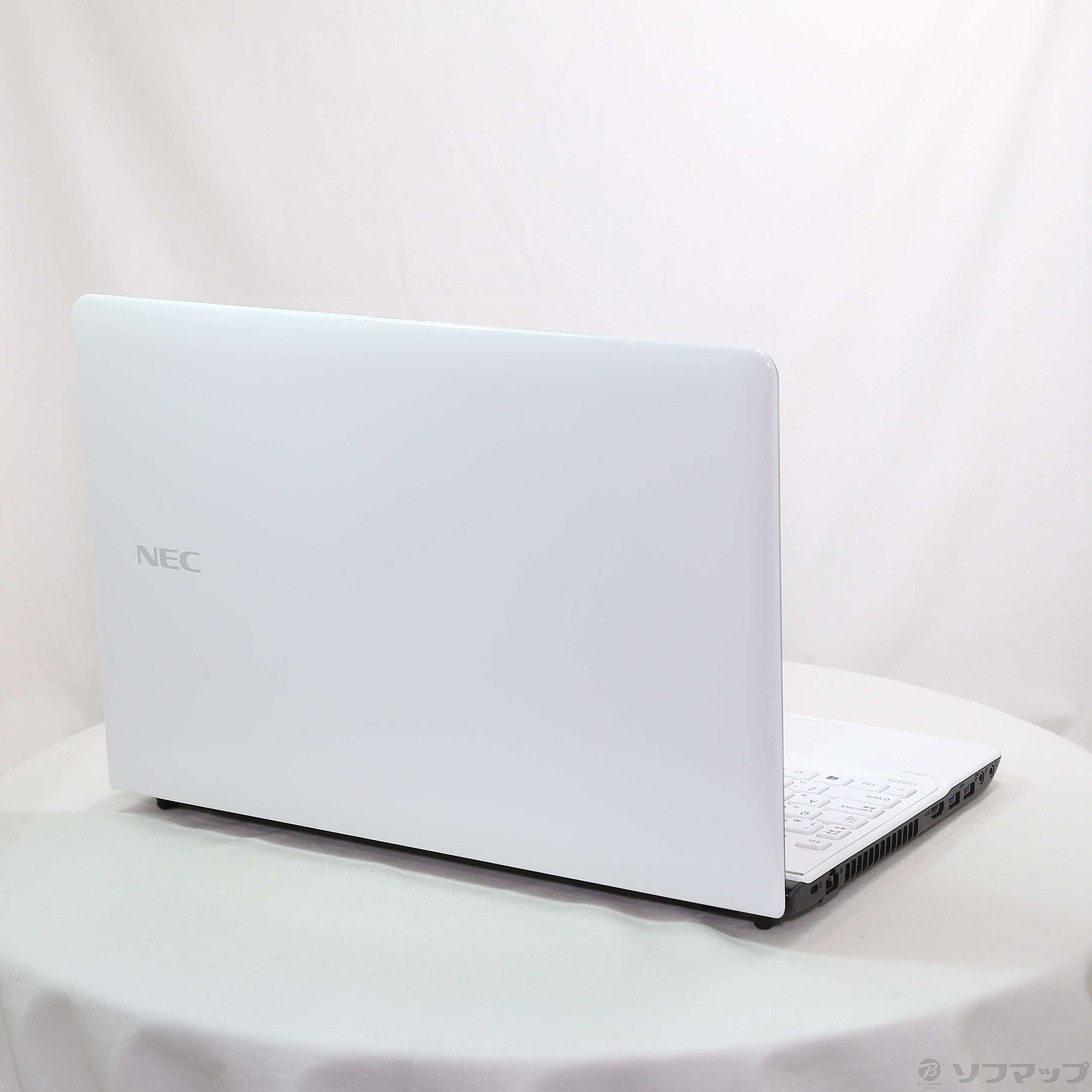 LaVie S PC-LS150NSW エクストラホワイト ［Celeron 1005M  (1.9GHz)／4GB／SSD240GB／15.6インチワイド］