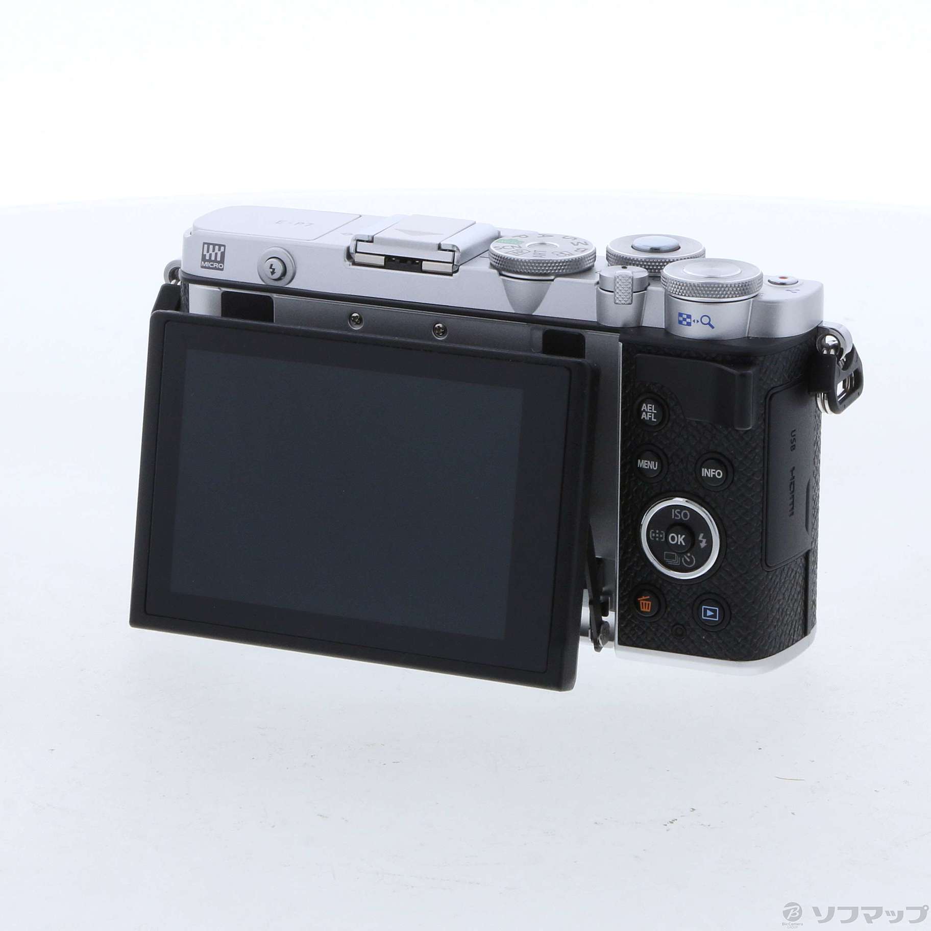 中古】OLYMPUS PEN E-P7 ボディ シルバー [2133042744361] - リコレ