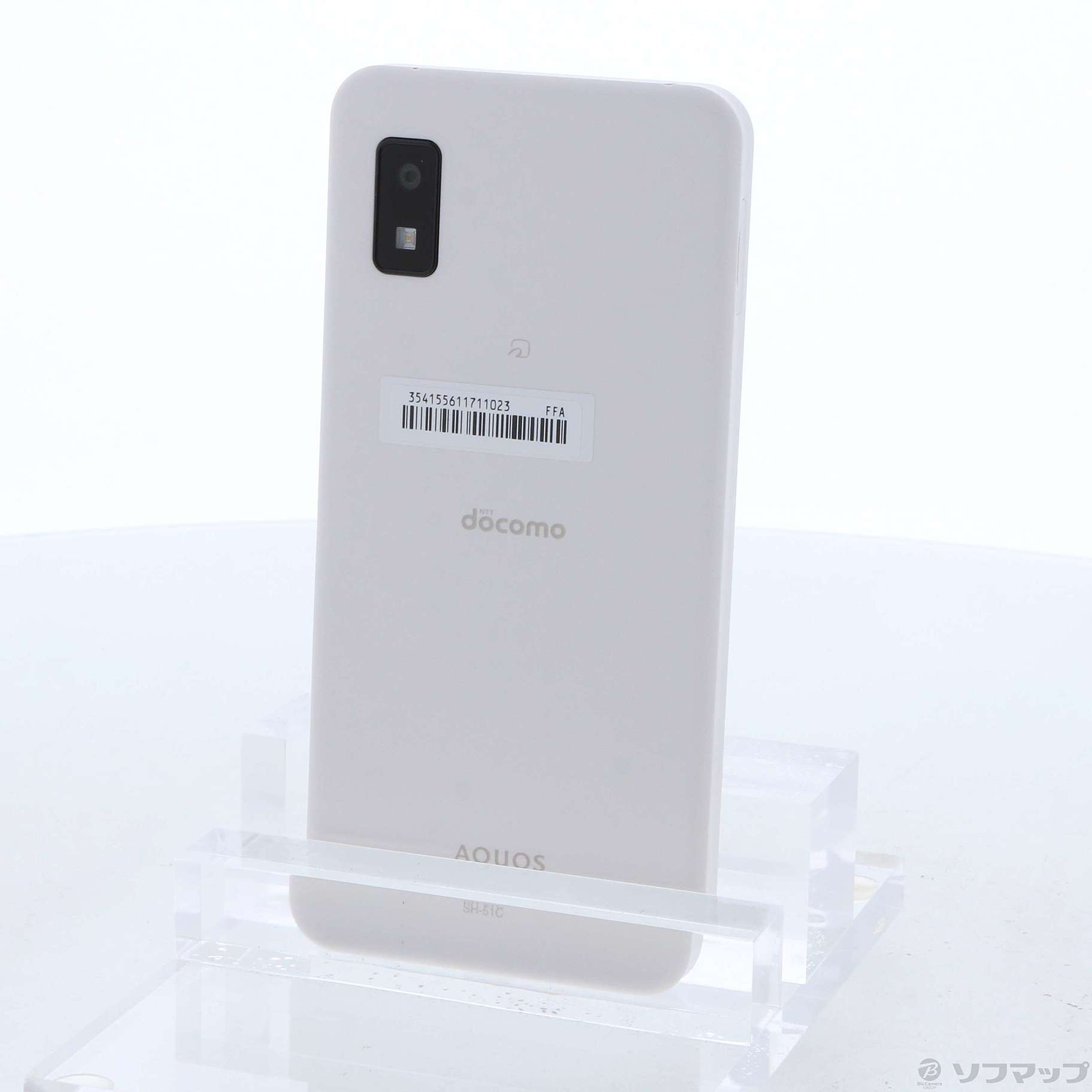 中古】AQUOS wish2 64GB ホワイト SH-51C docomoロック解除SIMフリー