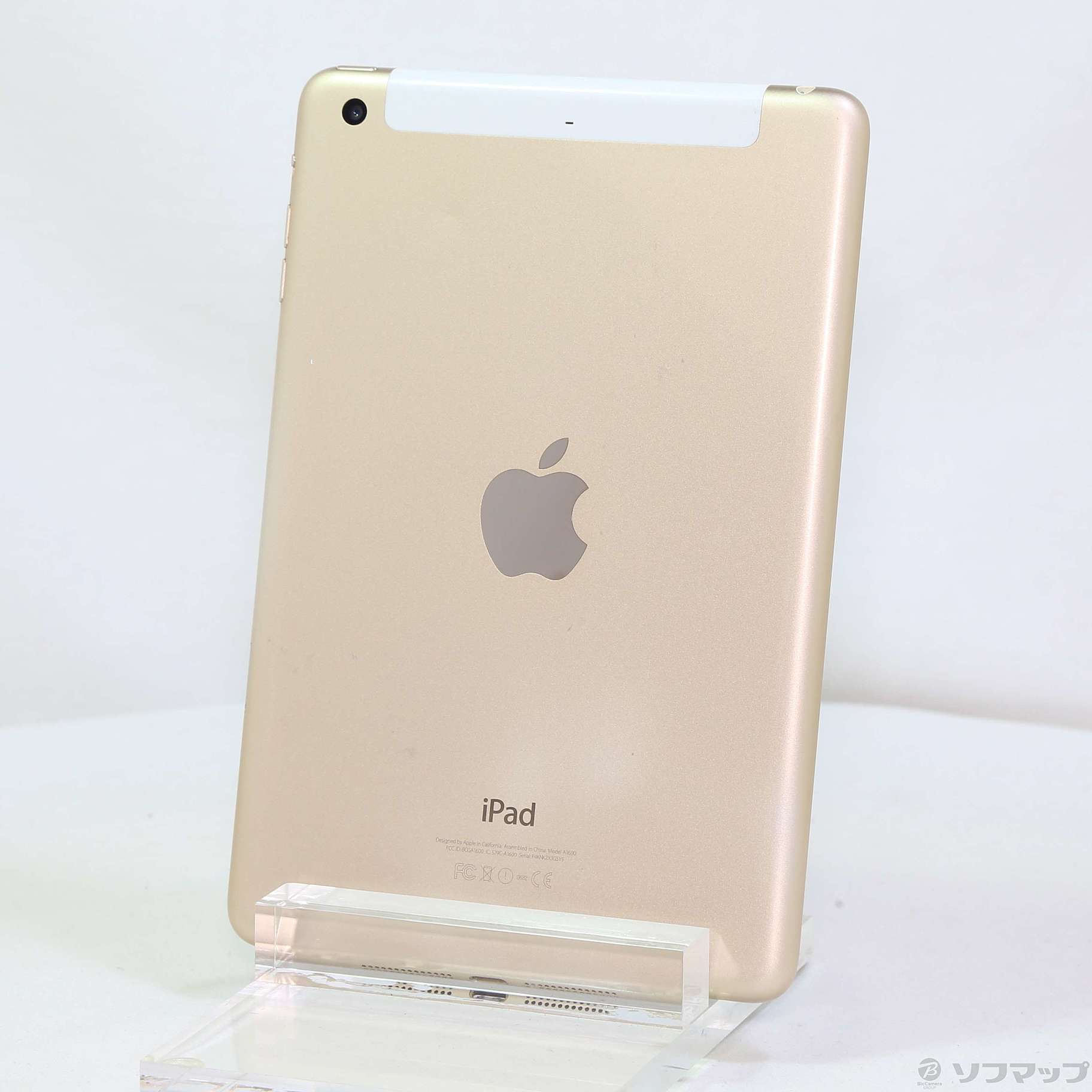 最新ディスプレイの-SoftBank iPad mini3 Wi-Fi+Cellular 64GB ゴールド MGYN2J/A A1600 Apple  •当社３ヶ月間保証 中古 ：中古スマホとタブレットのイオシス - lab.comfamiliar.com