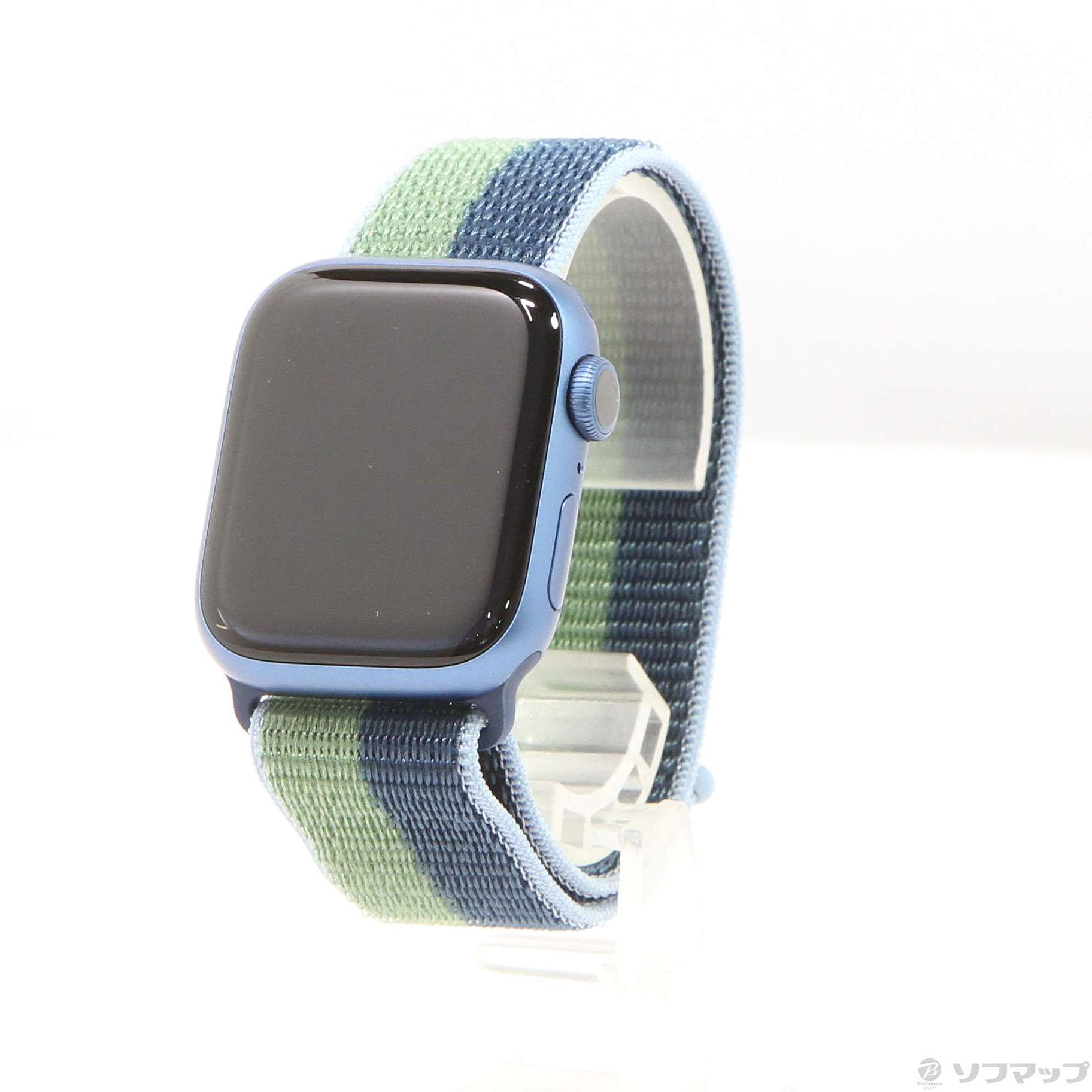 中古】Apple Watch Series 7 GPS 41mm ブルーアルミニウムケース