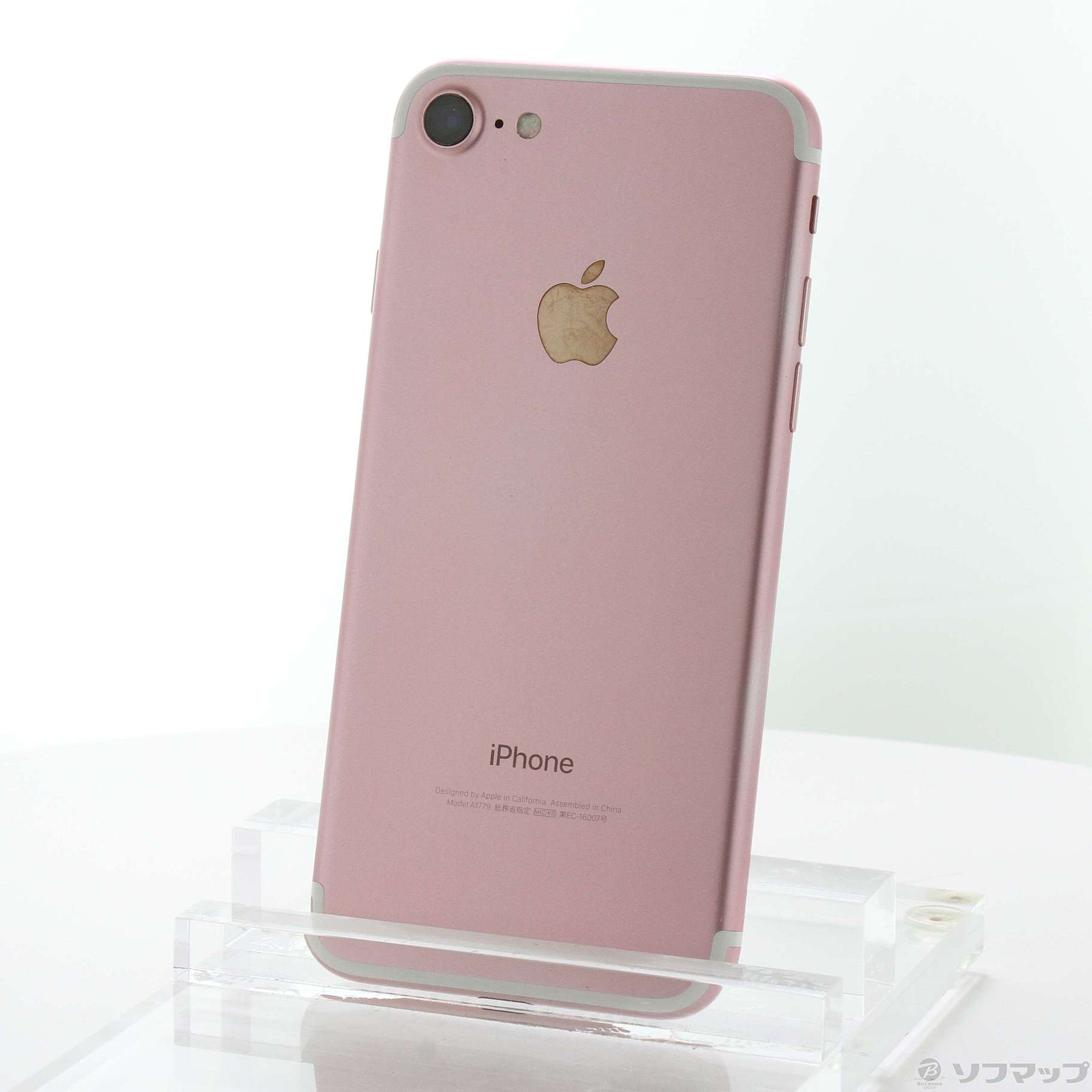 中古】iPhone7 128GB ローズゴールド MNCN2J／A SIMフリー