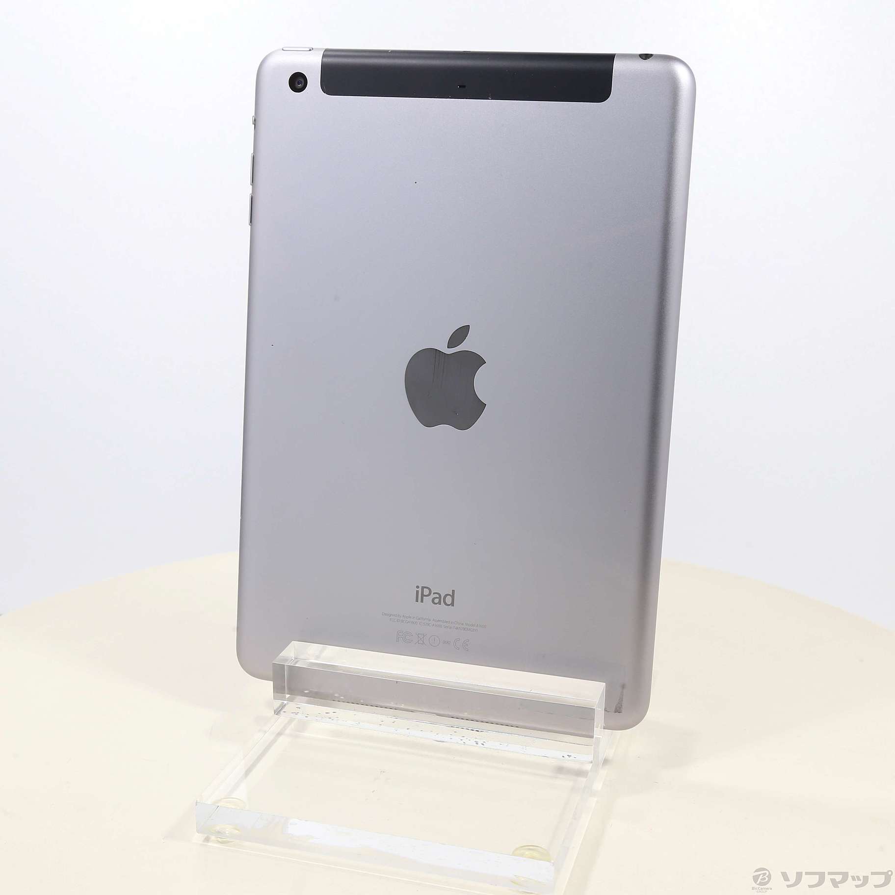 中古】iPad mini 3 16GB スペースグレイ MGHV2J／A SoftBank