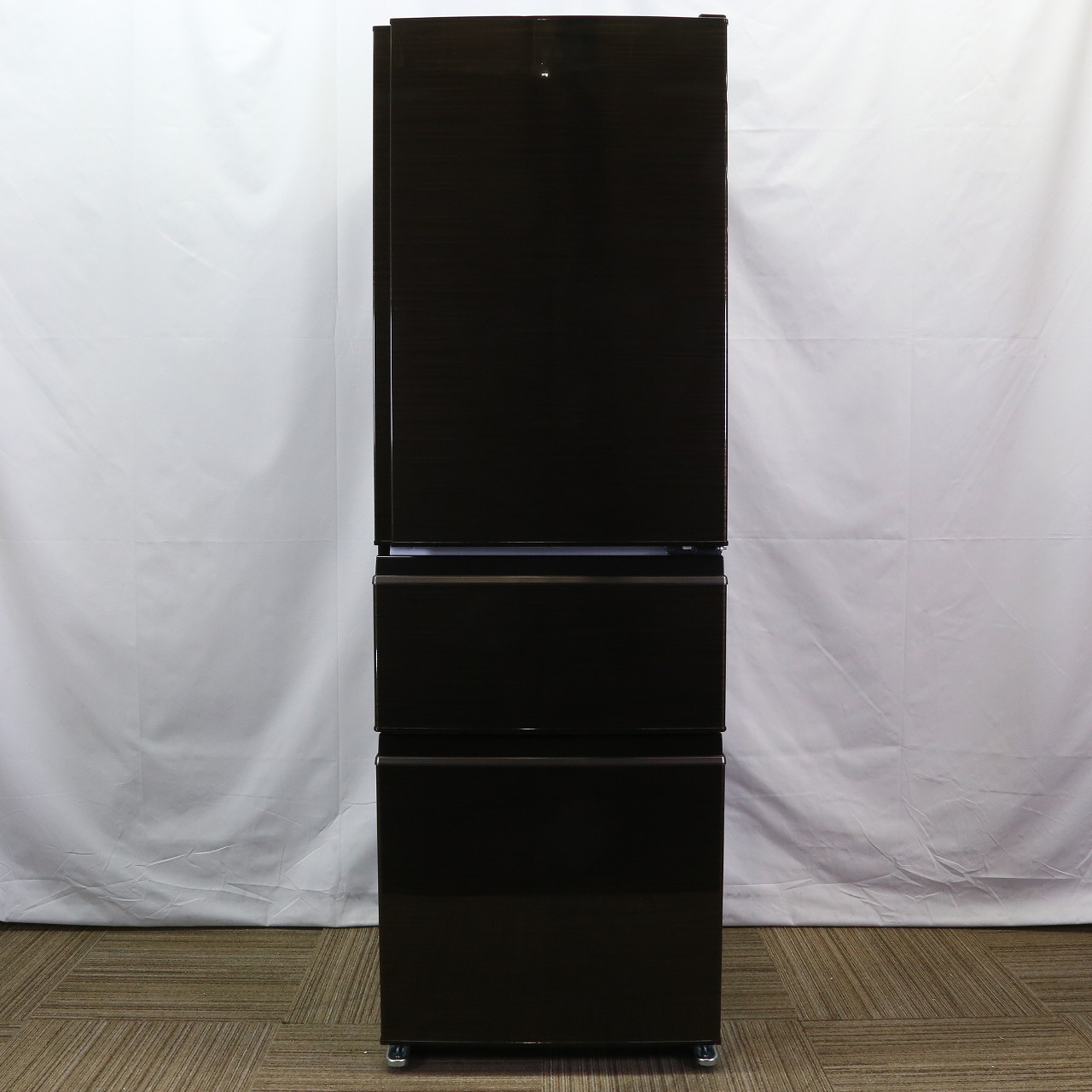 中古】〔展示品〕 冷蔵庫 CDシリーズ グロッシーブラウン MR-CD41BKG