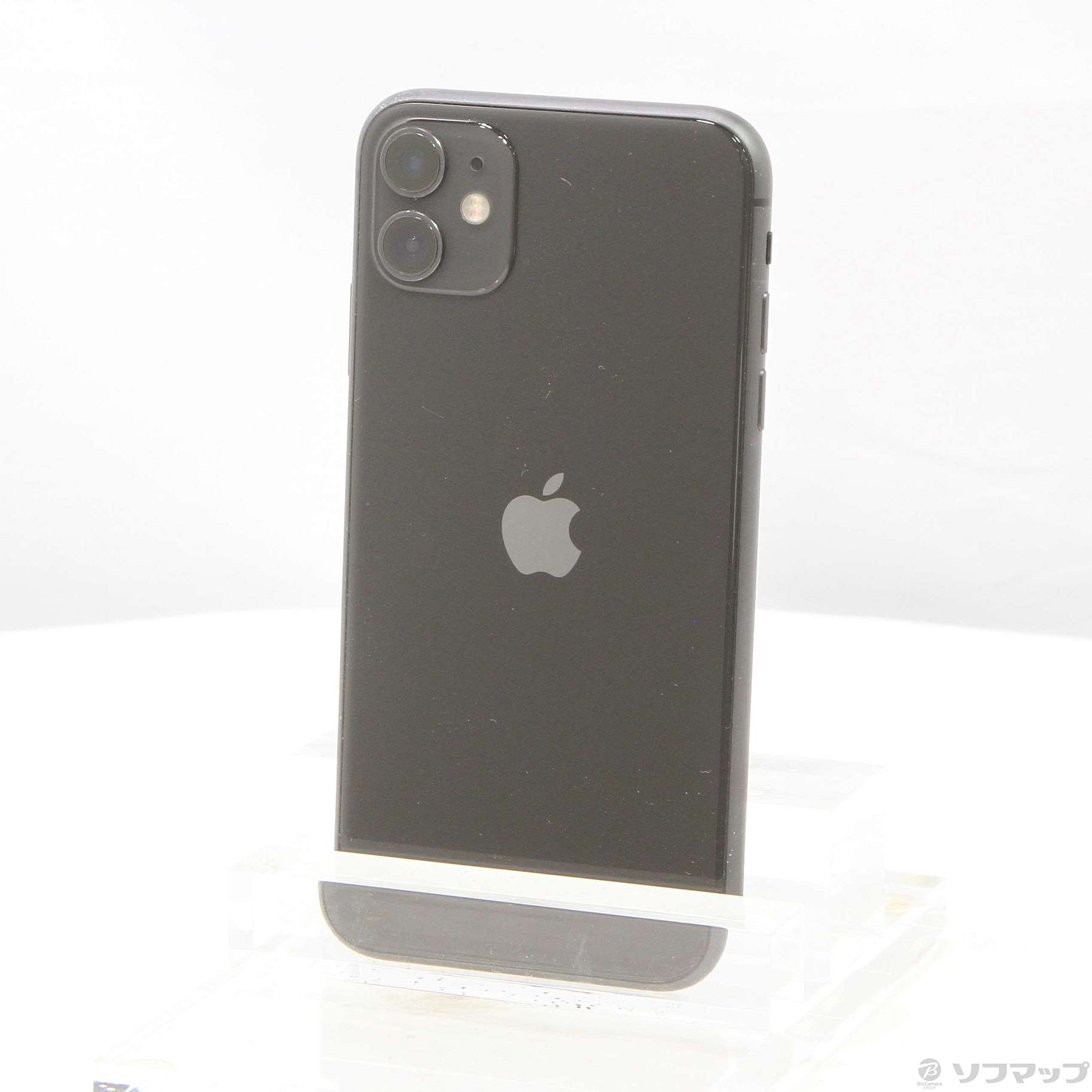 中古】iPhone11 128GB ブラック MWM02J／A SoftBank [2133042783346