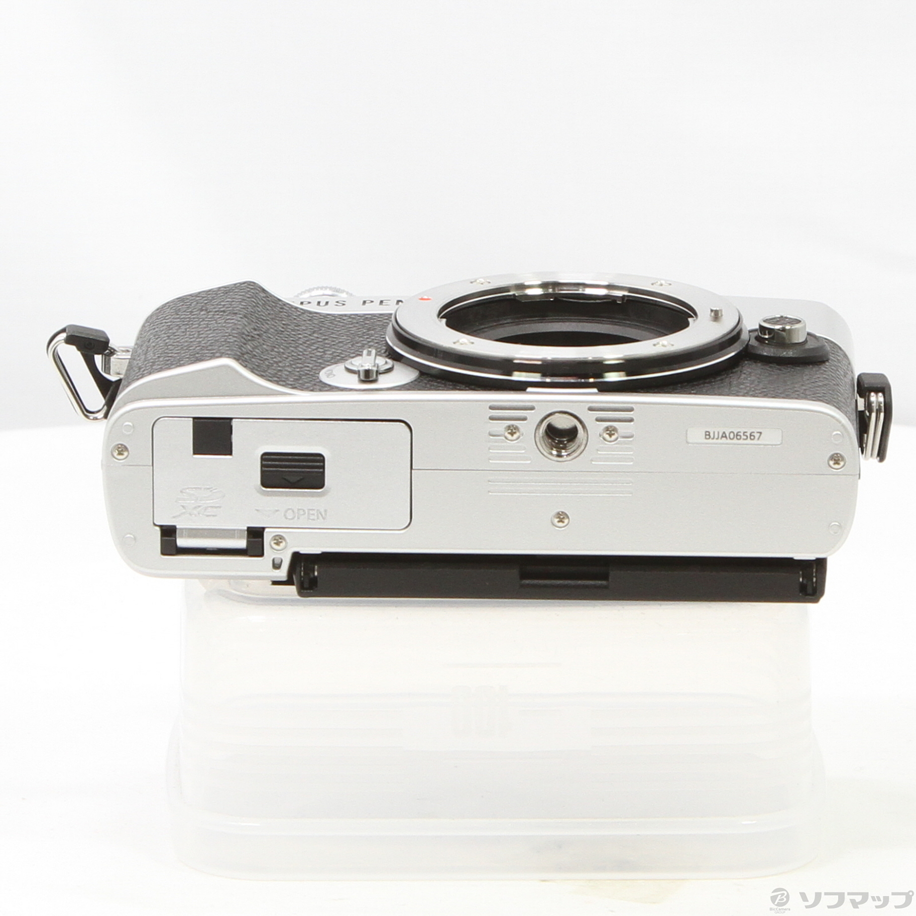 中古】OLYMPUS PEN E-P7 14-42mm EZレンズキット シルバー ◇11