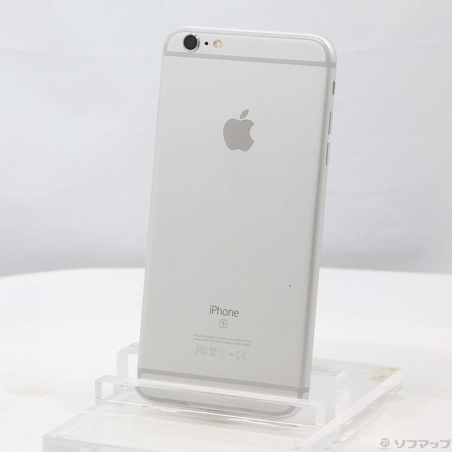 中古】iPhone6s Plus 128GB シルバー MKUE2J／A SIMフリー